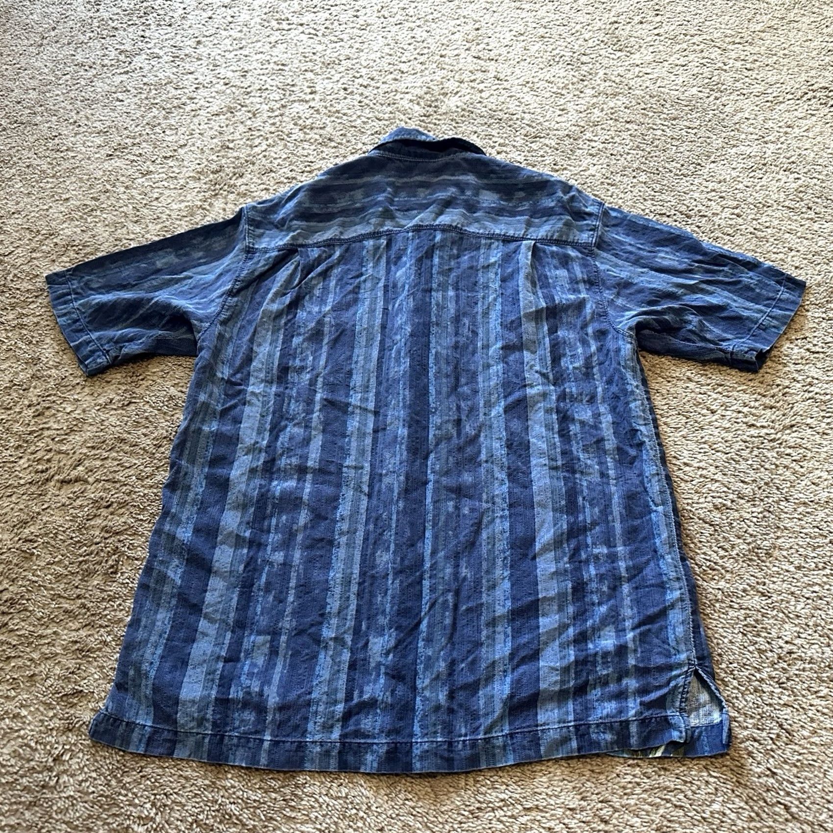Tommy Bahama Tommy Bahama Camp Shirt Mens M Floral Hawaiian Silk Button Up Short Sleeve Size US M / EU 48-50 / 2 - 3 Thumbnail