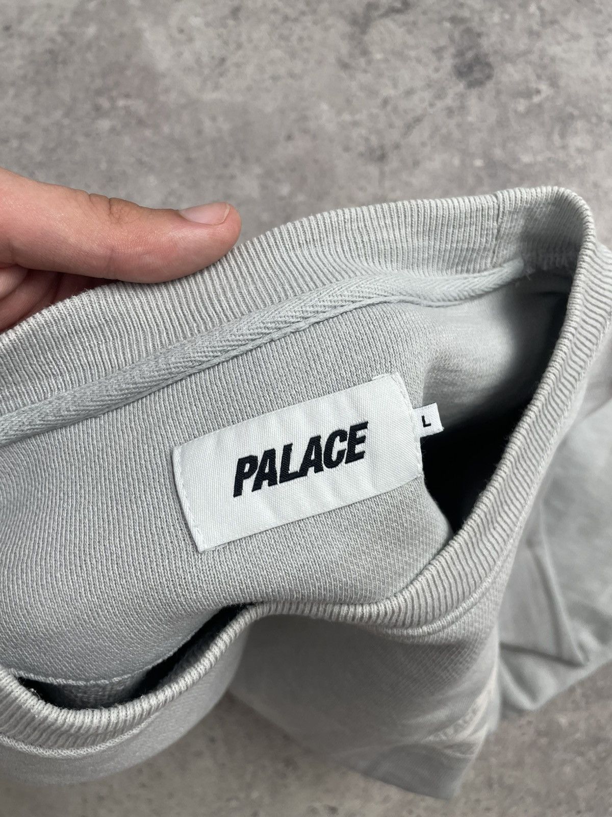Palace Palace big logo Crewneck Sweatshirt Size US L / EU 52-54 / 3 - 8 Thumbnail
