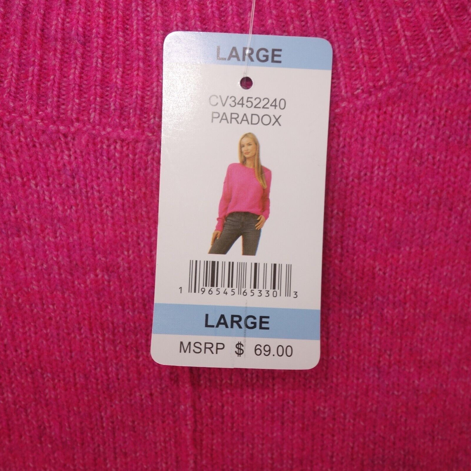 Vince Camuto NEW Vince Camuto Center Seam Crewneck Soft Sweater Size L / US 10 / IT 46 - 7 Thumbnail
