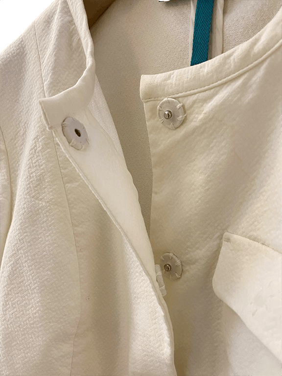 Piazza Sempione Textured blazer with pockets Size M / US 6-8 / IT 42-44 - 6 Thumbnail