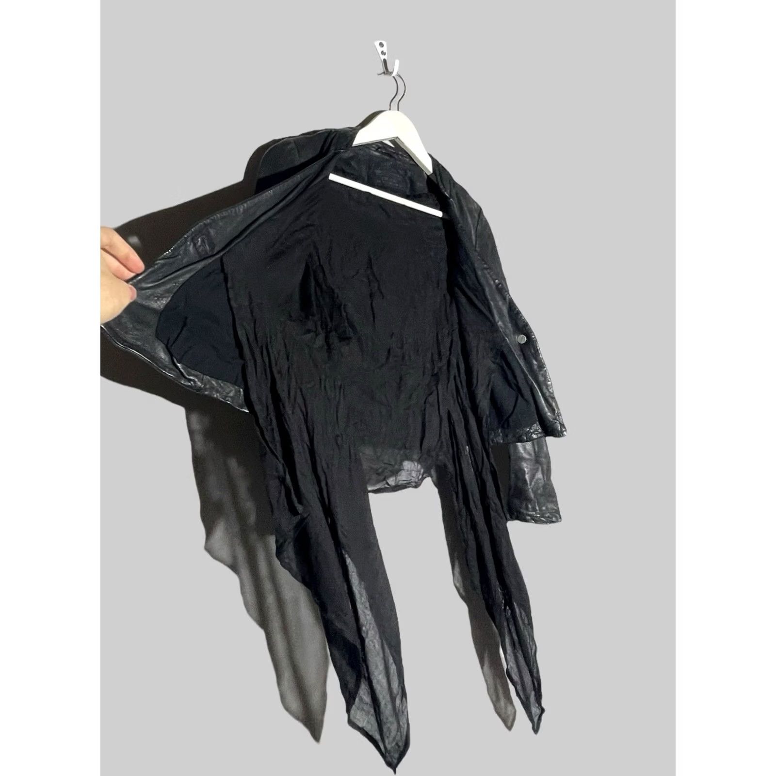 Allsaints All Saints Ashlar Jacket Women’s Size 8 Avant Garde Leather Size M / US 6-8 / IT 42-44 - 7 Thumbnail