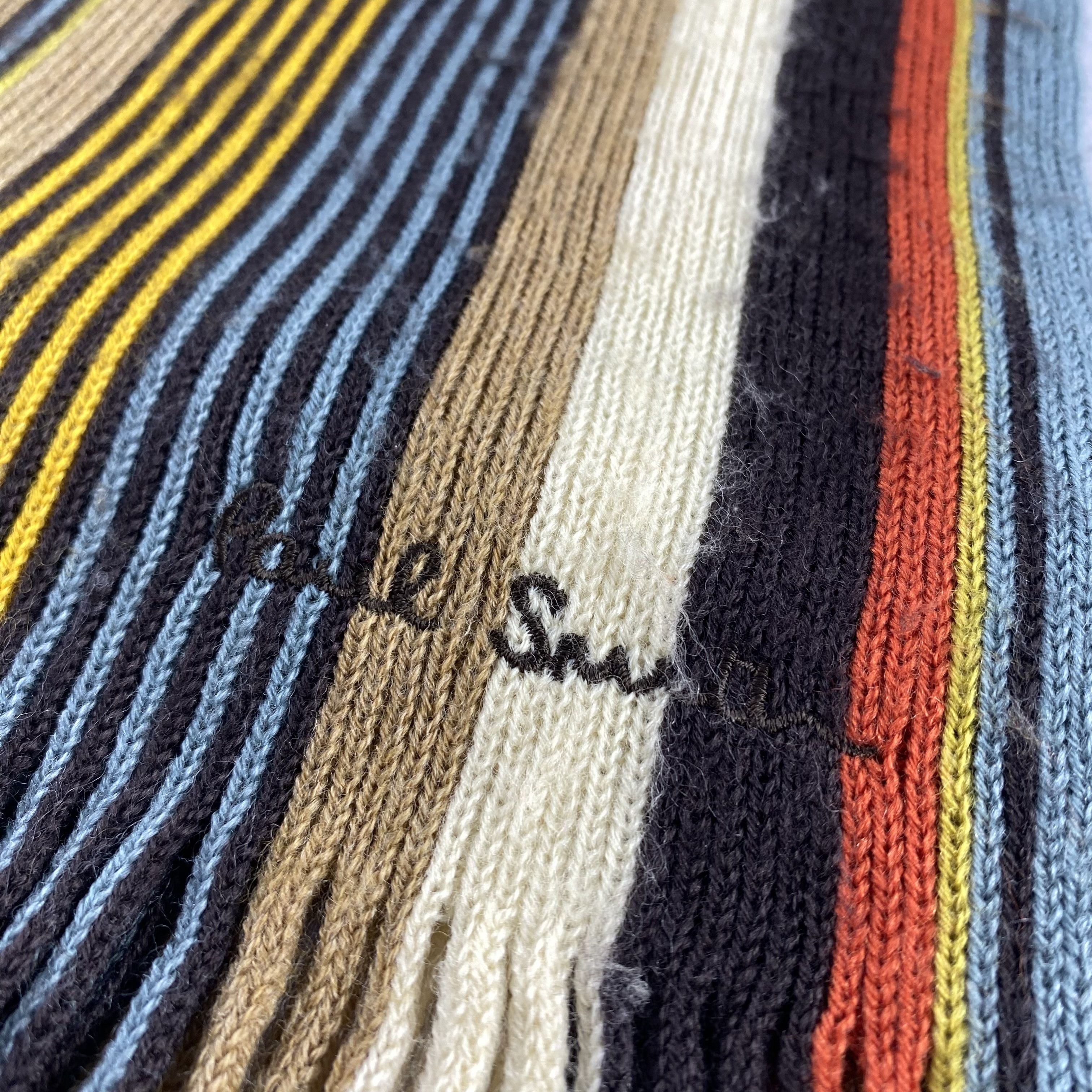 Paul Smith Paul Smith Scarf Neck Wrap Wool Muffler Size ONE SIZE - 3 Thumbnail