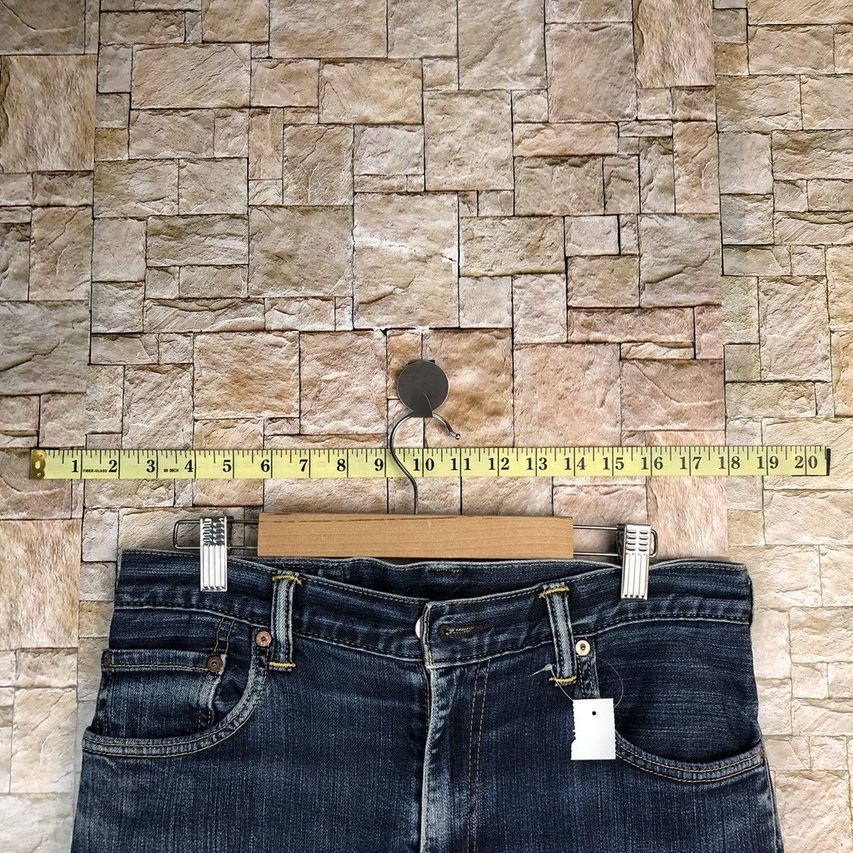 Levi's Levis Blue Denim Pants #7569 Size US 32 / EU 48 - 4 Thumbnail
