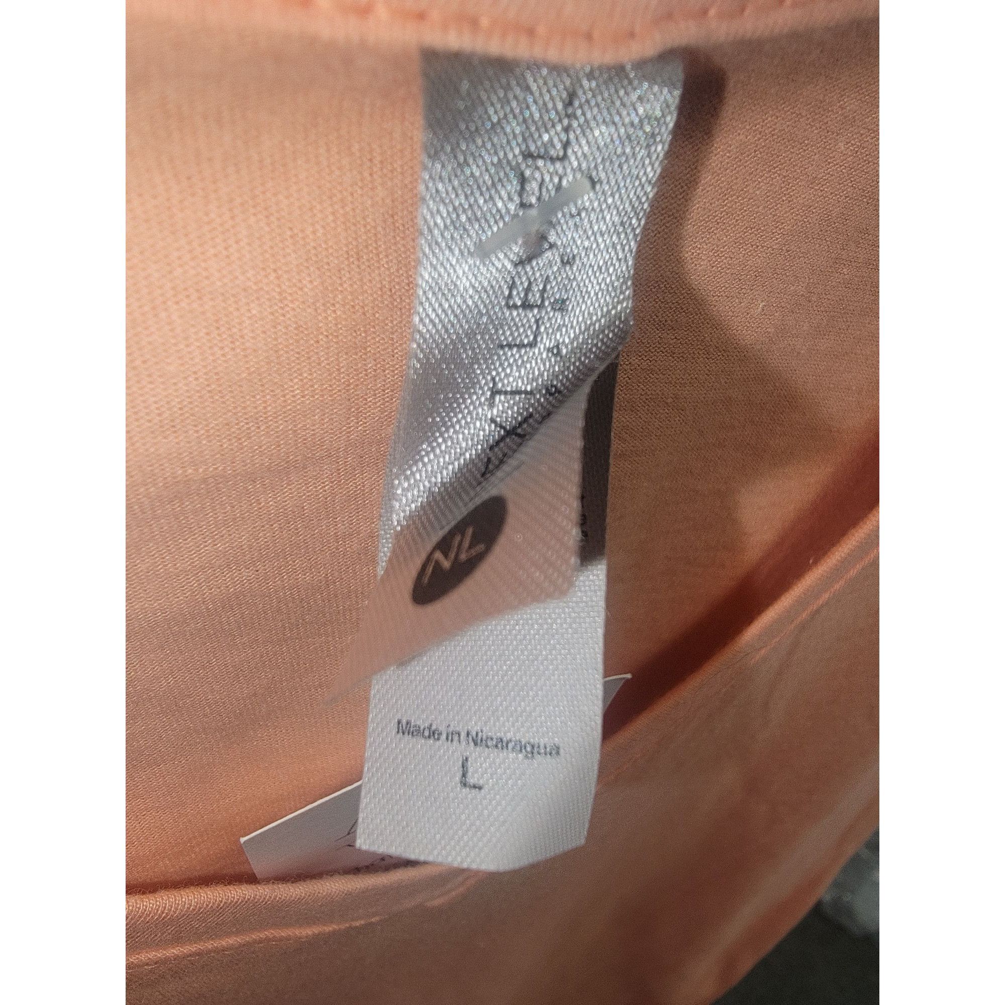 Other Next Level Womens Peach V-Neck T-Shirt Size L 100% Cotton Li Size L / US 10 / IT 46 - 3 Thumbnail