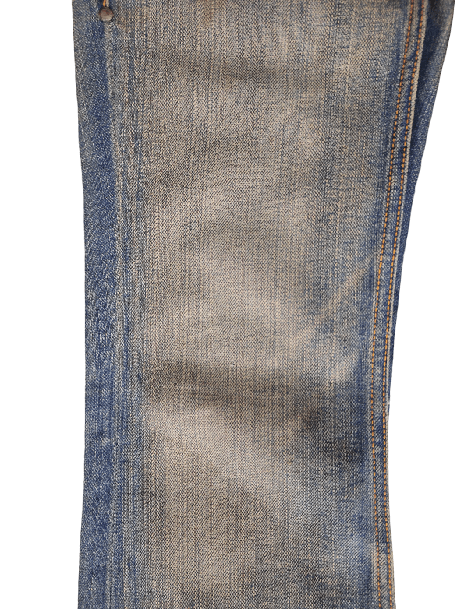 If Six Was Nine Flare Jeans Taverniti Release Hem Distress Boot Cut Low Rise Size US 27 - 7 Thumbnail