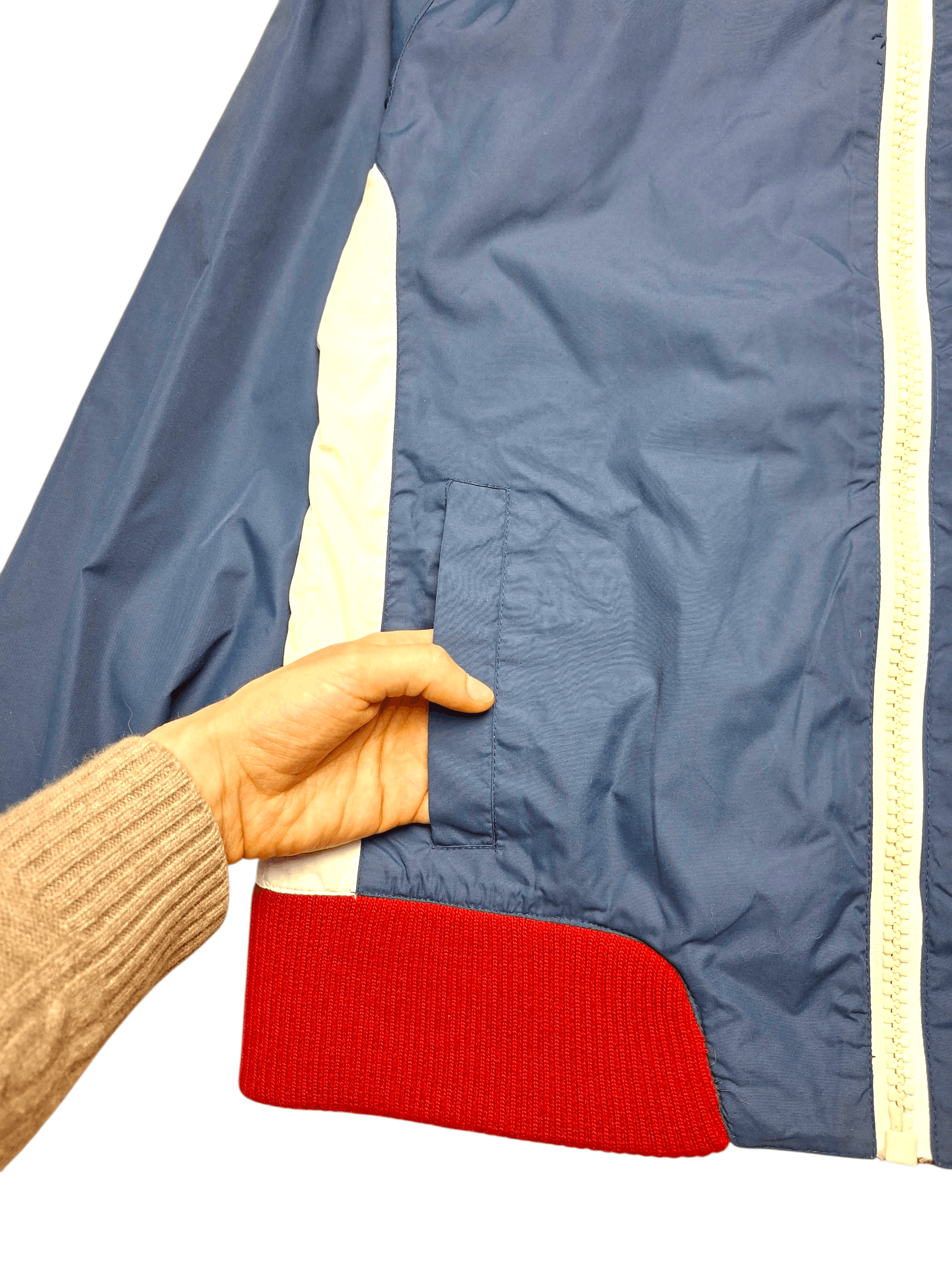 ELVINE Vintage ELVINE Swedish Design Blue Windbreaker Jacket Size US S / EU 44-46 / 1 - 5 Thumbnail