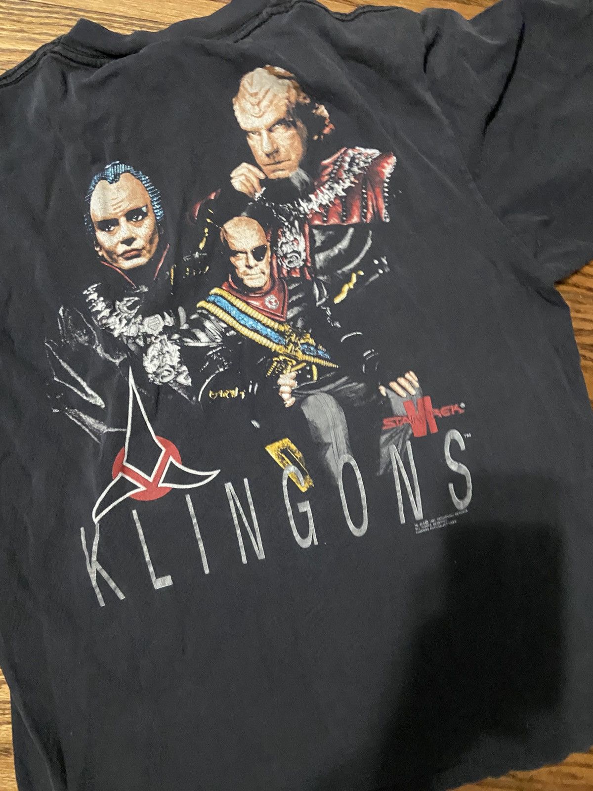 Vintage Vintage Star Trek t shirt Size US L / EU 52-54 / 3 - 4 Thumbnail