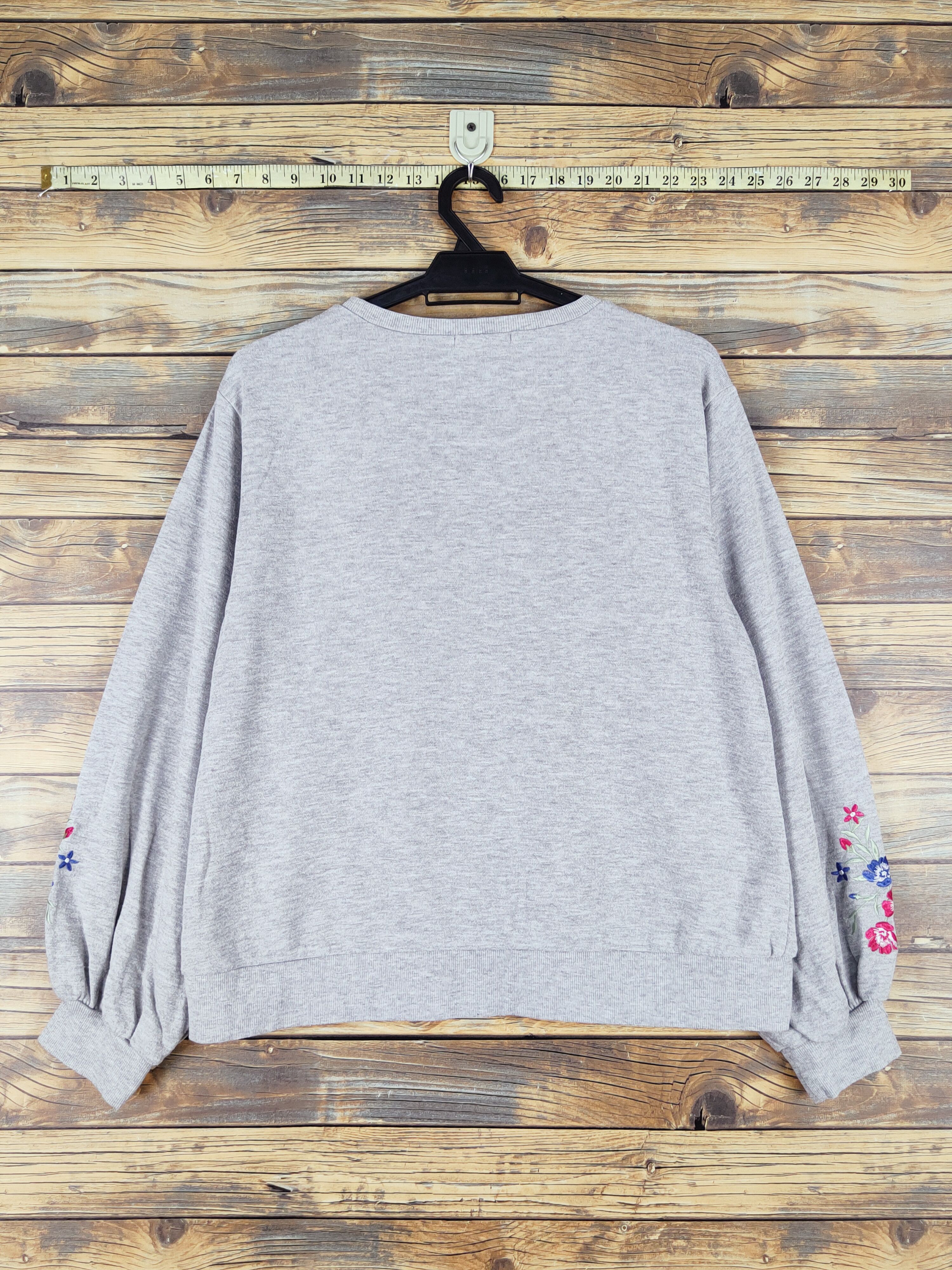 Japanese Brand × Vintage L'espoir Gray Sweatshirts #W1164 Size L / US 10 / IT 46 - 8 Thumbnail