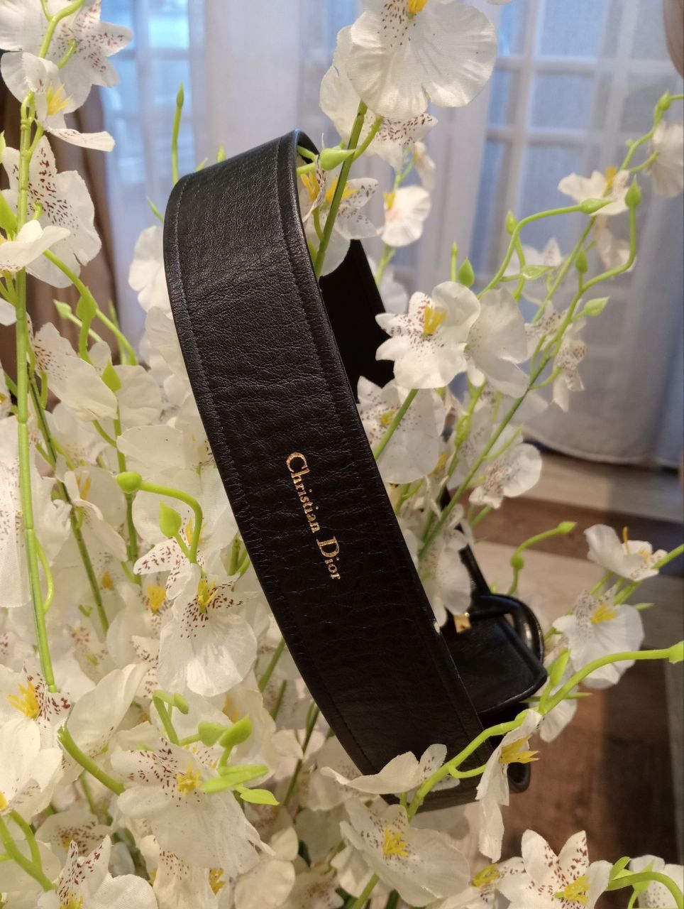 Christian Dior Monsieur CHRISTIAN DIOR LEATHER BELT Size ONE SIZE - 3 Thumbnail