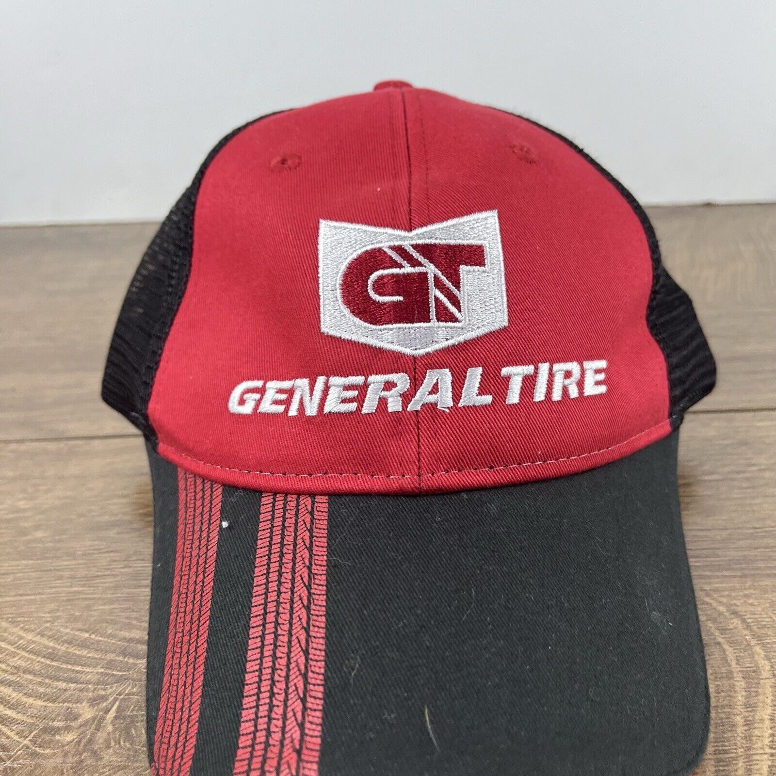 Other General Tire Hat Red General Tire Cap Adjustable Hat Red Adu Size ONE SIZE - 5 Thumbnail