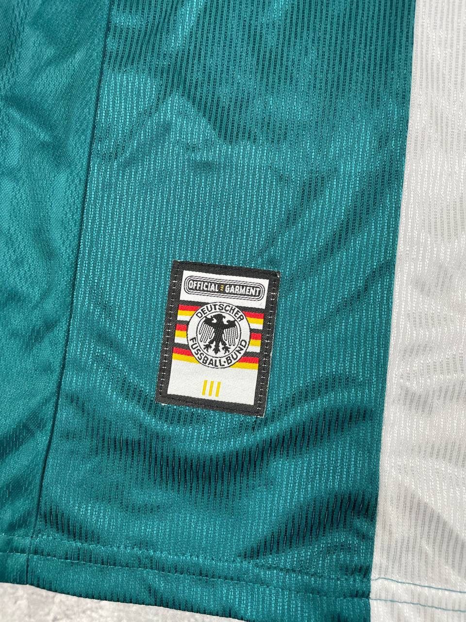 Other Matthaus Adidas Men 1998/00 Away Football ShirtGreen Jersey Size US L / EU 52-54 / 3 - 6 Thumbnail