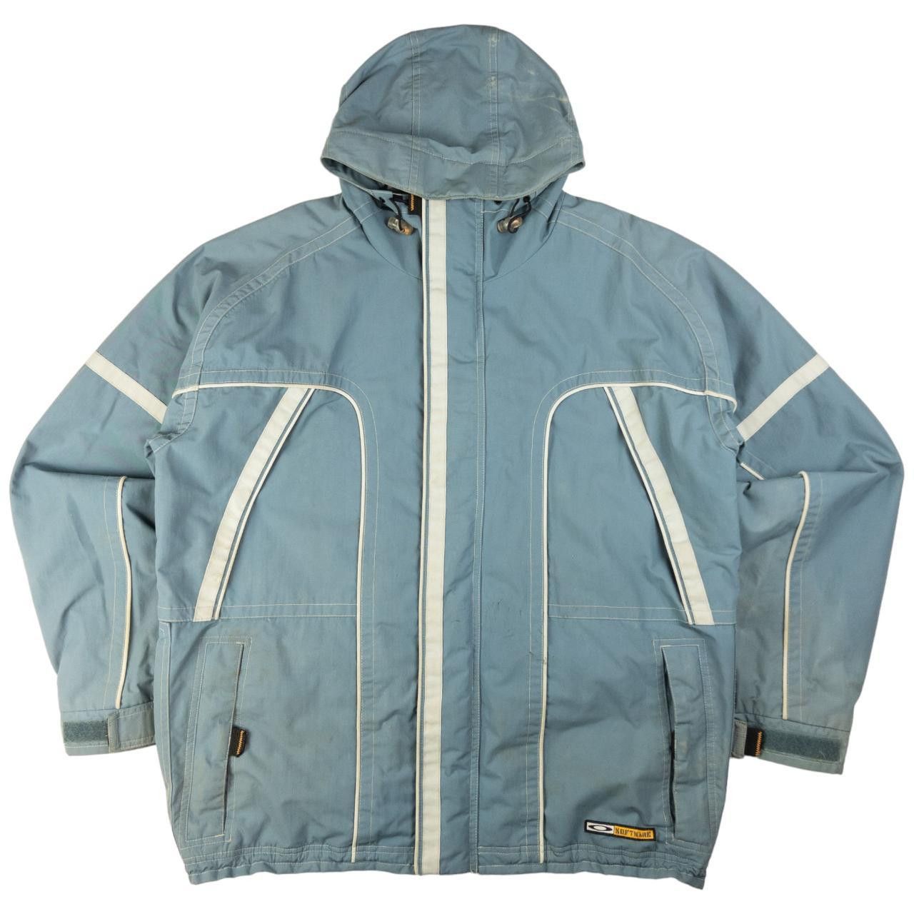 Oakley Vintage Oakley Zip Up Snowboarding Jacket Size XL Size US XL / EU 56 / 4 - 1 Thumbnail