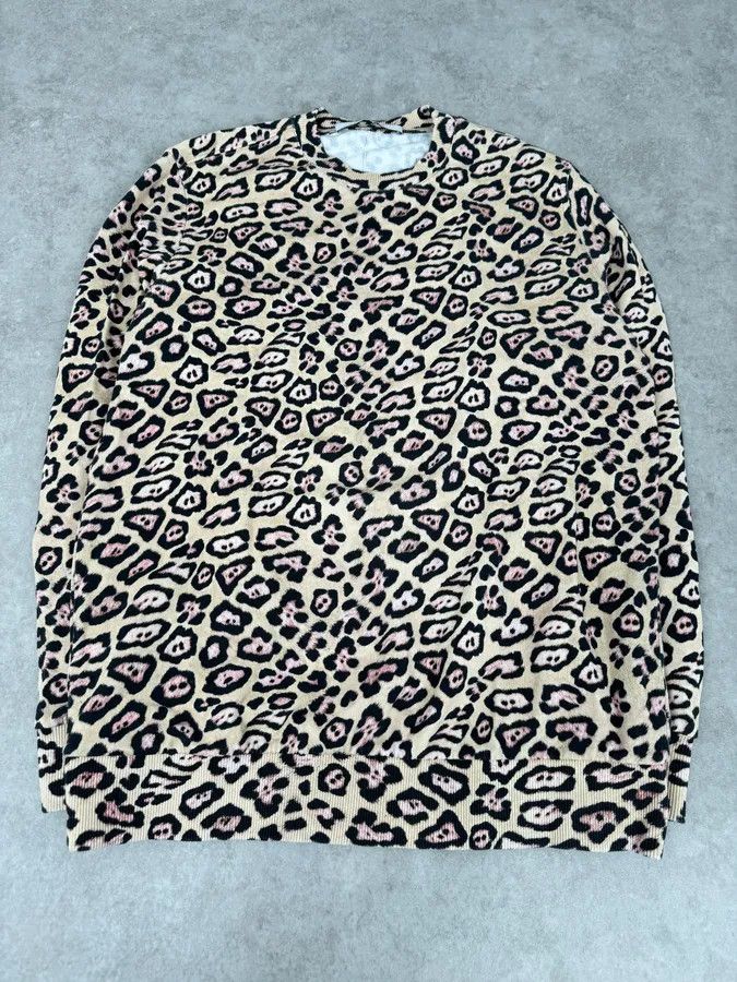 Givenchy AW2016 Givenchy Beige Leopard Sweater by Riccardo Tisci Size US M / EU 48-50 / 2 - 4 Thumbnail