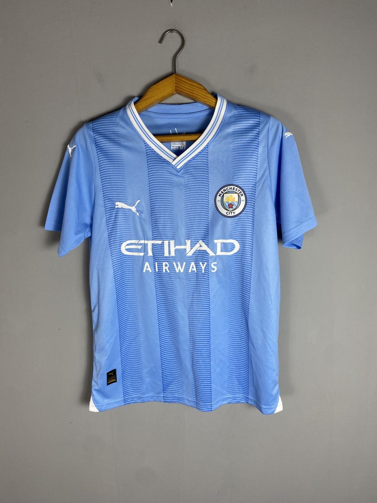 Puma Vintage Puma Manchester Sity football jersey Size US S / EU 44-46 / 1 - 1 Thumbnail