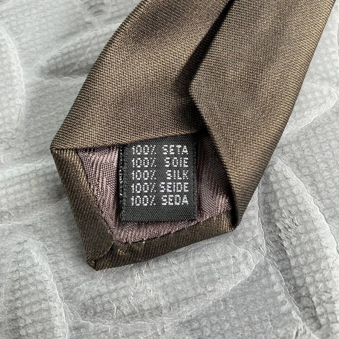 Katharine Hamnett London Vintage Geometrical Silk Neck Tie Size ONE SIZE - 10 Thumbnail