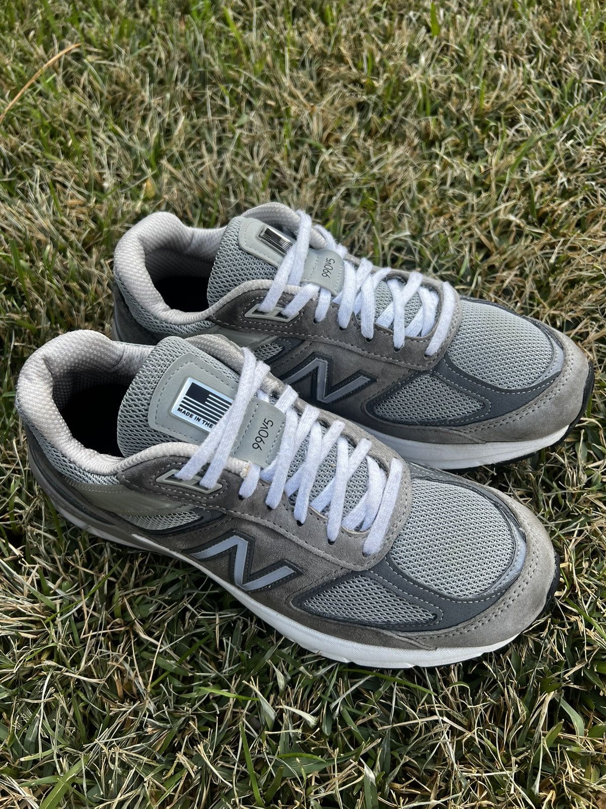 New Balance CLEAN New Balance 990v5 Grey Made in USA size 7 Mens Shoes Size US 7 / EU 40 - 3 Thumbnail