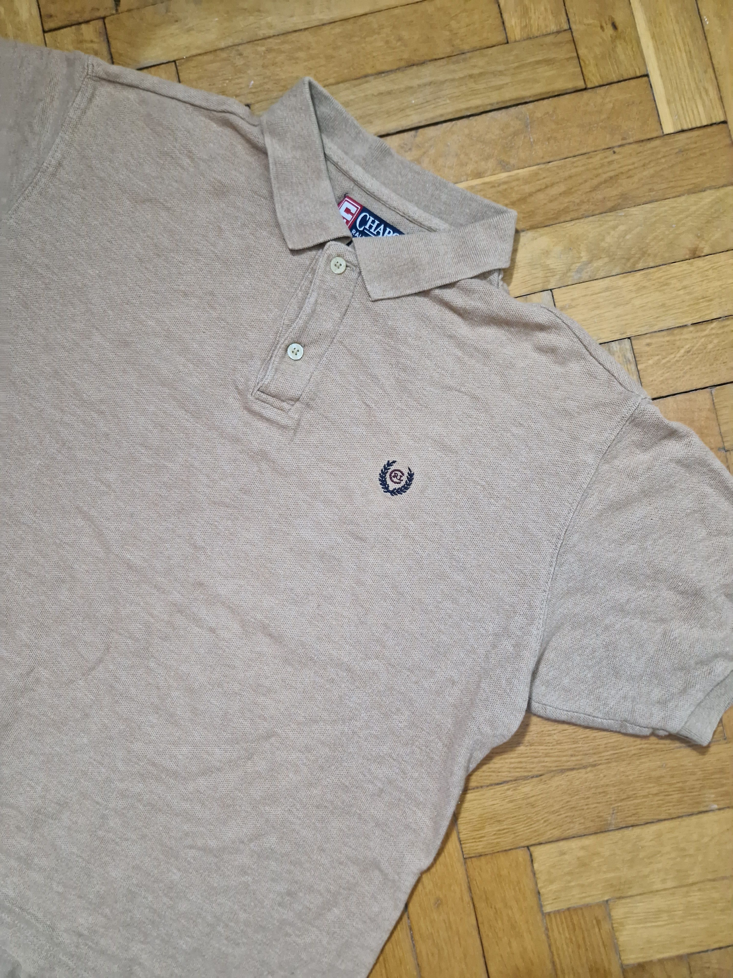 Polo Ralph Lauren Chaps x Polo Ralph Lauren vintage beige shirt Size US M / EU 48-50 / 2 - 2 Thumbnail