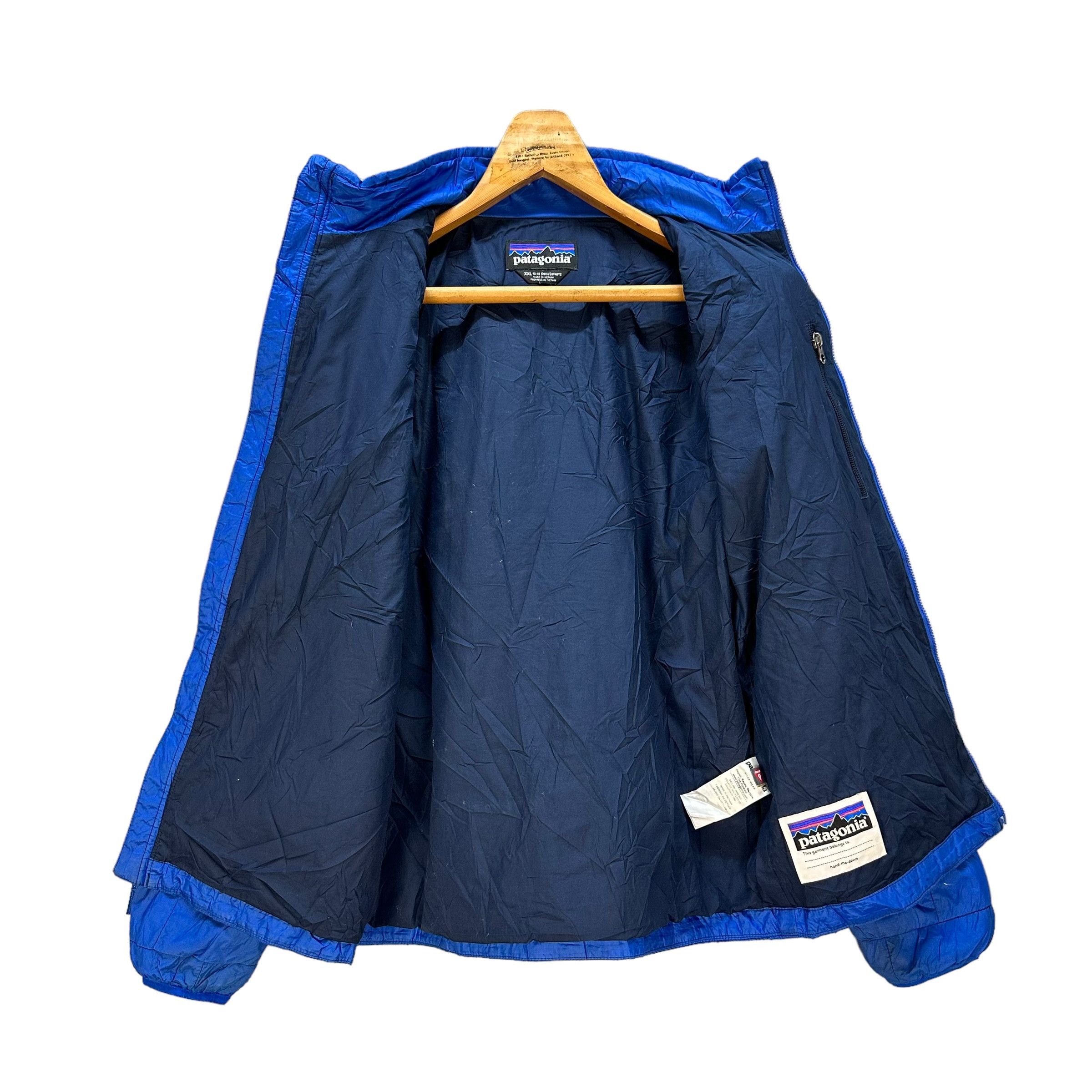 Patagonia PATAGONIA LIGHT PUFFER JACKET IN BLUE FOR KIDS #9020-48 Size US XXL / EU 58 / 5 - 10 Thumbnail