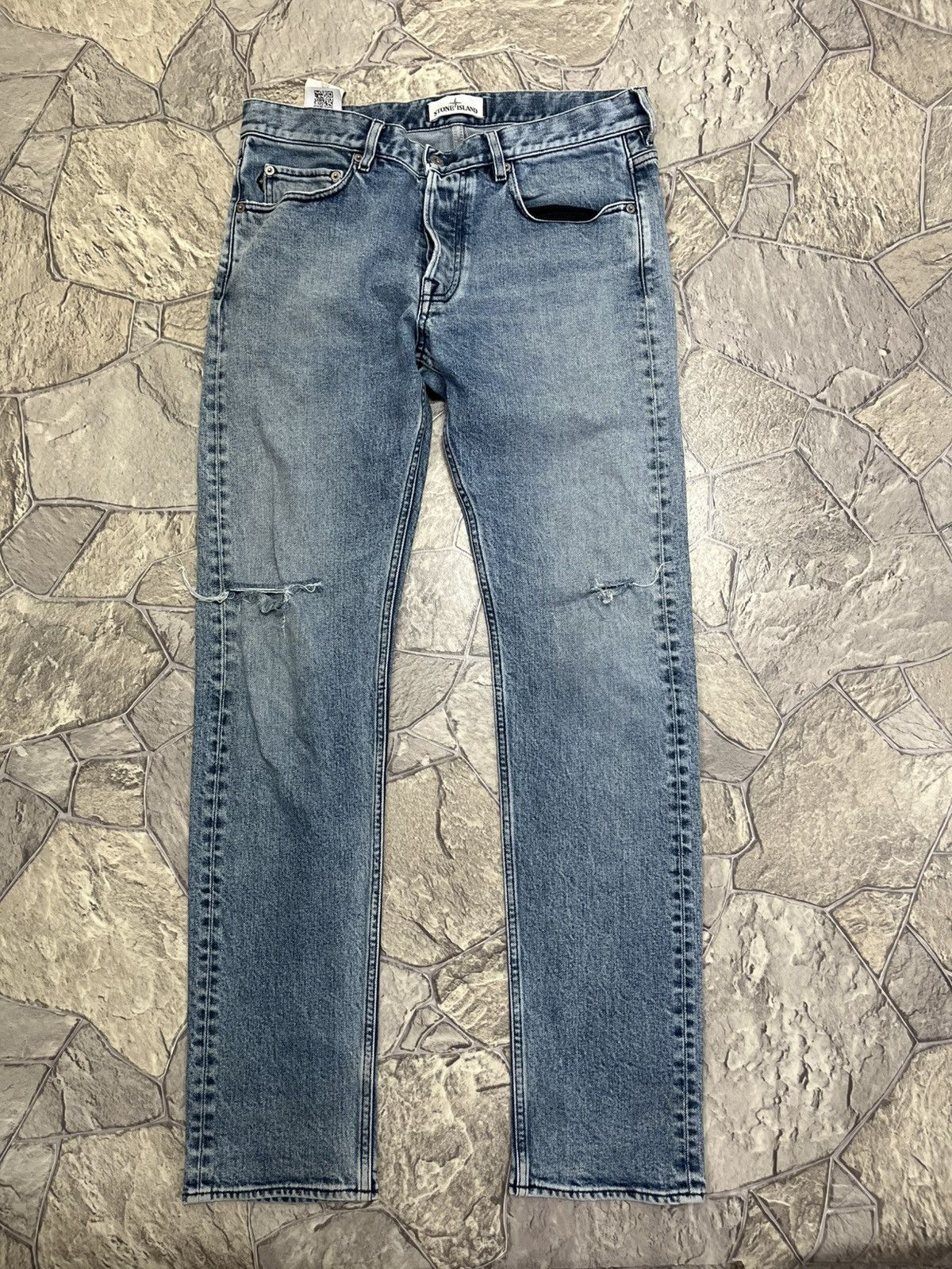 Stone Island Vintage Stone Island Jeans Patch Pocket Straight Fit Casual Size US 32 / EU 48 - 8 Thumbnail