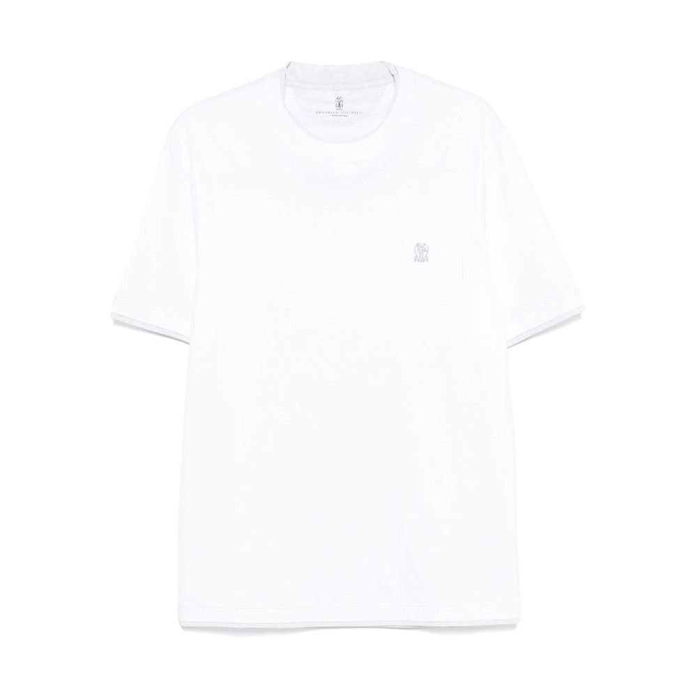 Brunello Cucinelli Brunello Cucinelli WHITE T-Shirts & Vests - T-Shirts Size US XXL / EU 58 / 5 - 1 Thumbnail