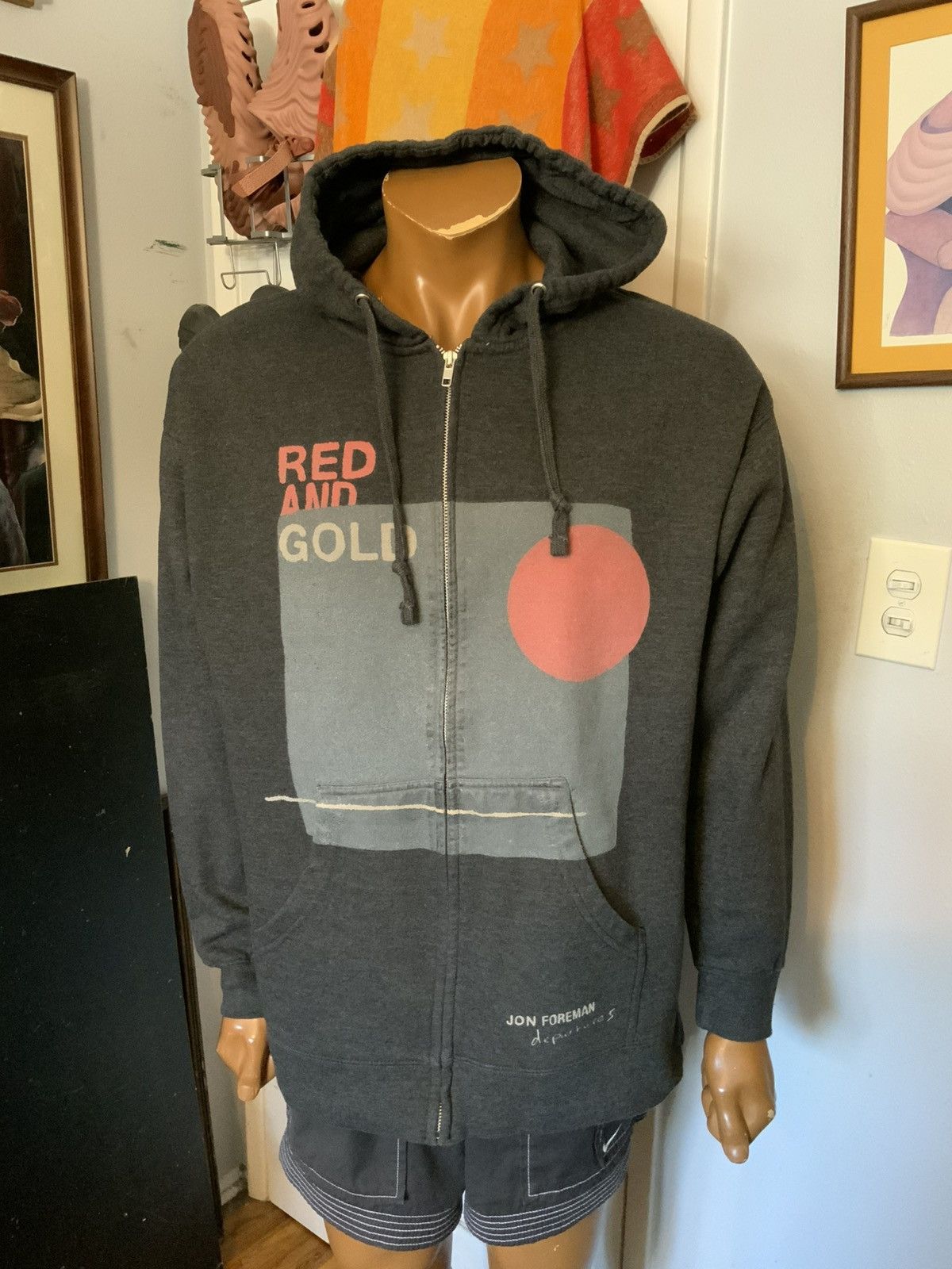 Independent Trading Co. Jon Foreman Departures Switchfoot Folk Rock Zip Hoodie Size US M / EU 48-50 / 2 - 8 Thumbnail