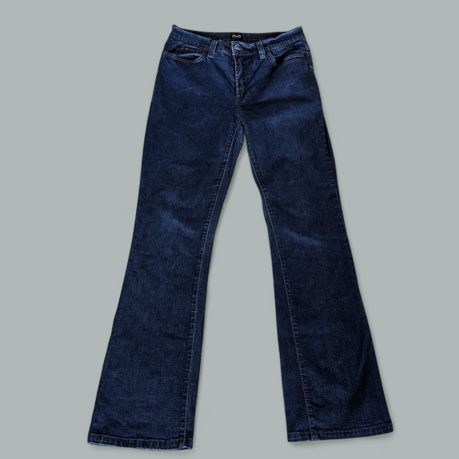Dolce & Gabbana Vintage D&G Dolce & Gabbana Bootcut Flare Jeans 30/44 Y2K Size 30" / US 8 / IT 44 - 1 Thumbnail