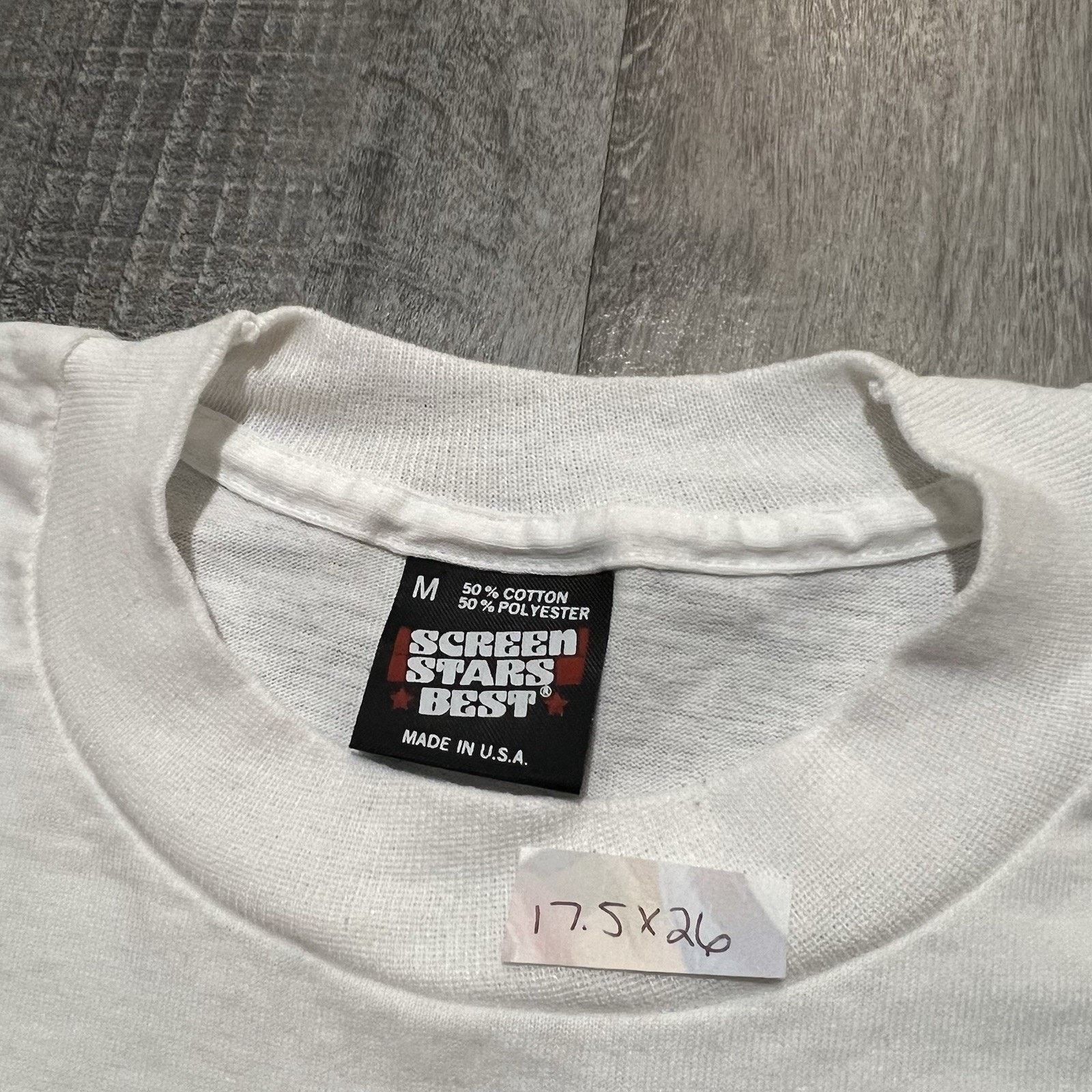 Vintage VTG Alaskan Malamute T Shirt White 90s "I Love My Human" Size M / US 6-8 / IT 42-44 - 5 Thumbnail