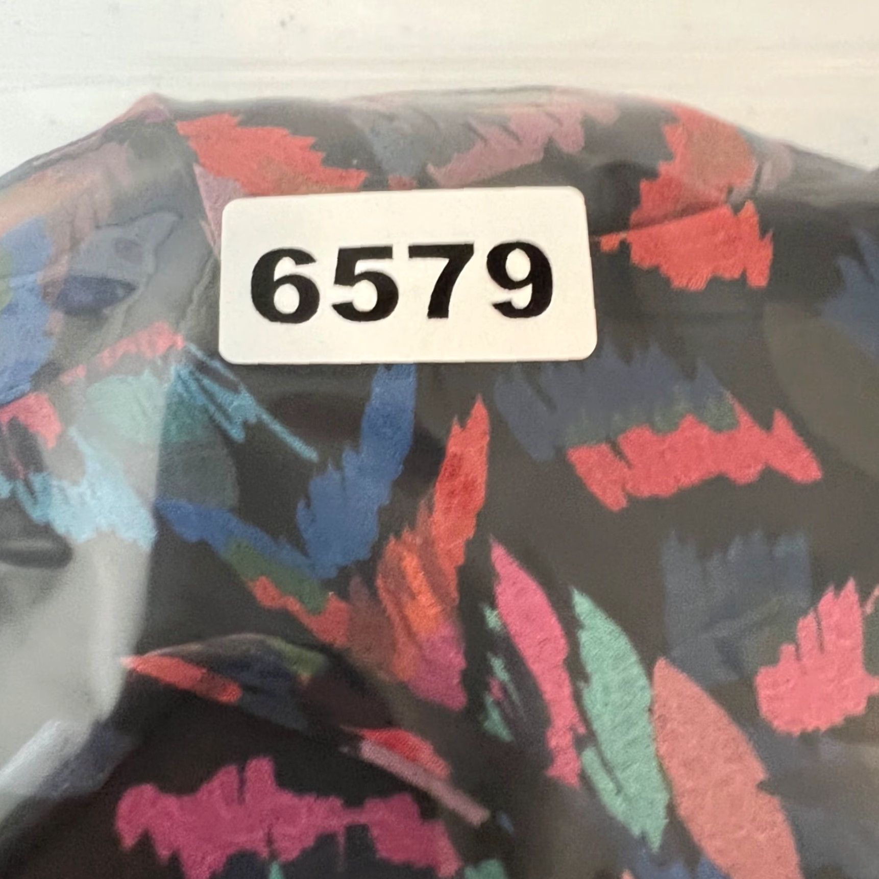 Whistles Whistles Dress Womens Abstract Print Long Sleeve Midi Black Multi-Color 4, Zip, Round Neck, A-Line, Polyester, Dry Clean Only Size S / US 4 / IT 40 - 8 Thumbnail