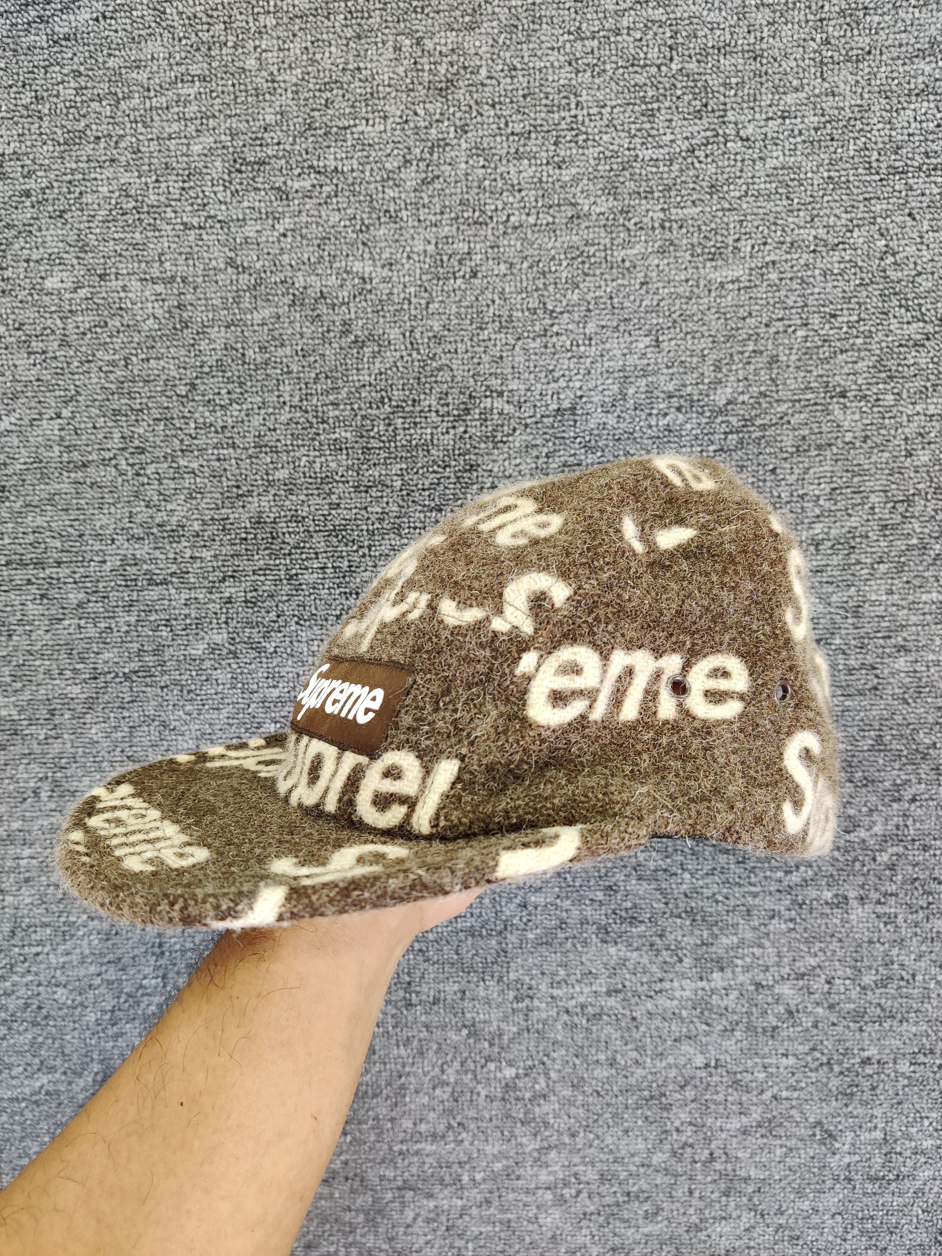 Harris Tweed × Supreme Supreme 18AW Harris Tweed Wool Camp Hats Size ONE SIZE - 10 Thumbnail