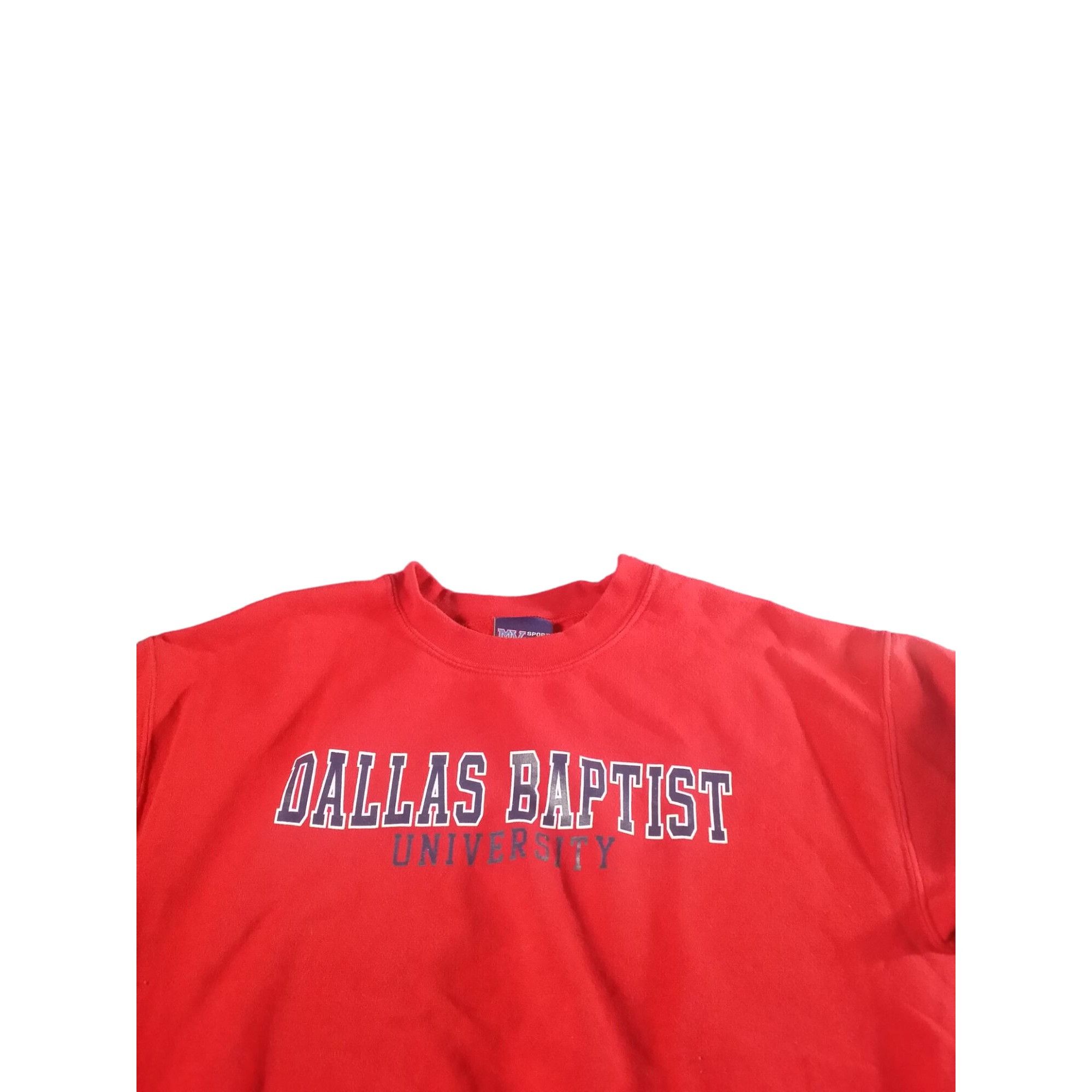 NCAA Vintage Dallas Baptist University Sweatshirt Men Sz M MV Spo Size US M / EU 48-50 / 2 - 2 Thumbnail