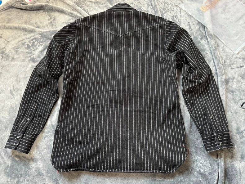 Iron Heart Iron Heart Heavy 12oz black discharge Wabash retro western Size US M / EU 48-50 / 2 - 3 Thumbnail