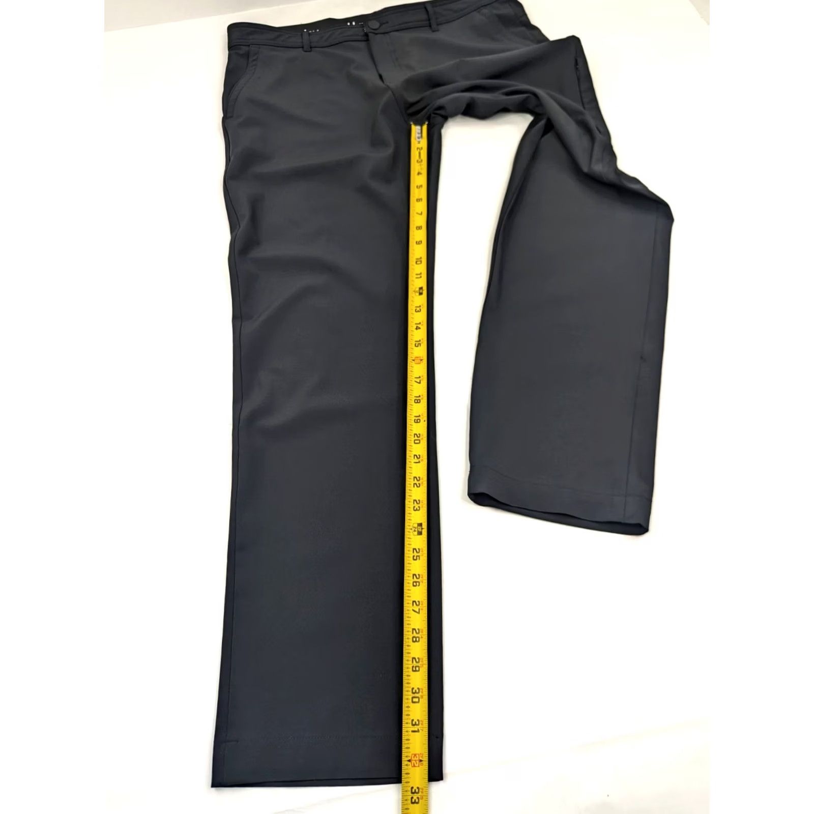 Hurley Hurley Performance Stretch Golf Pant Men 38 Black Straight Leg Pants-Regular Mens Regular Slim fits 38x32.5 Size US 38 / EU 54 - 3 Thumbnail