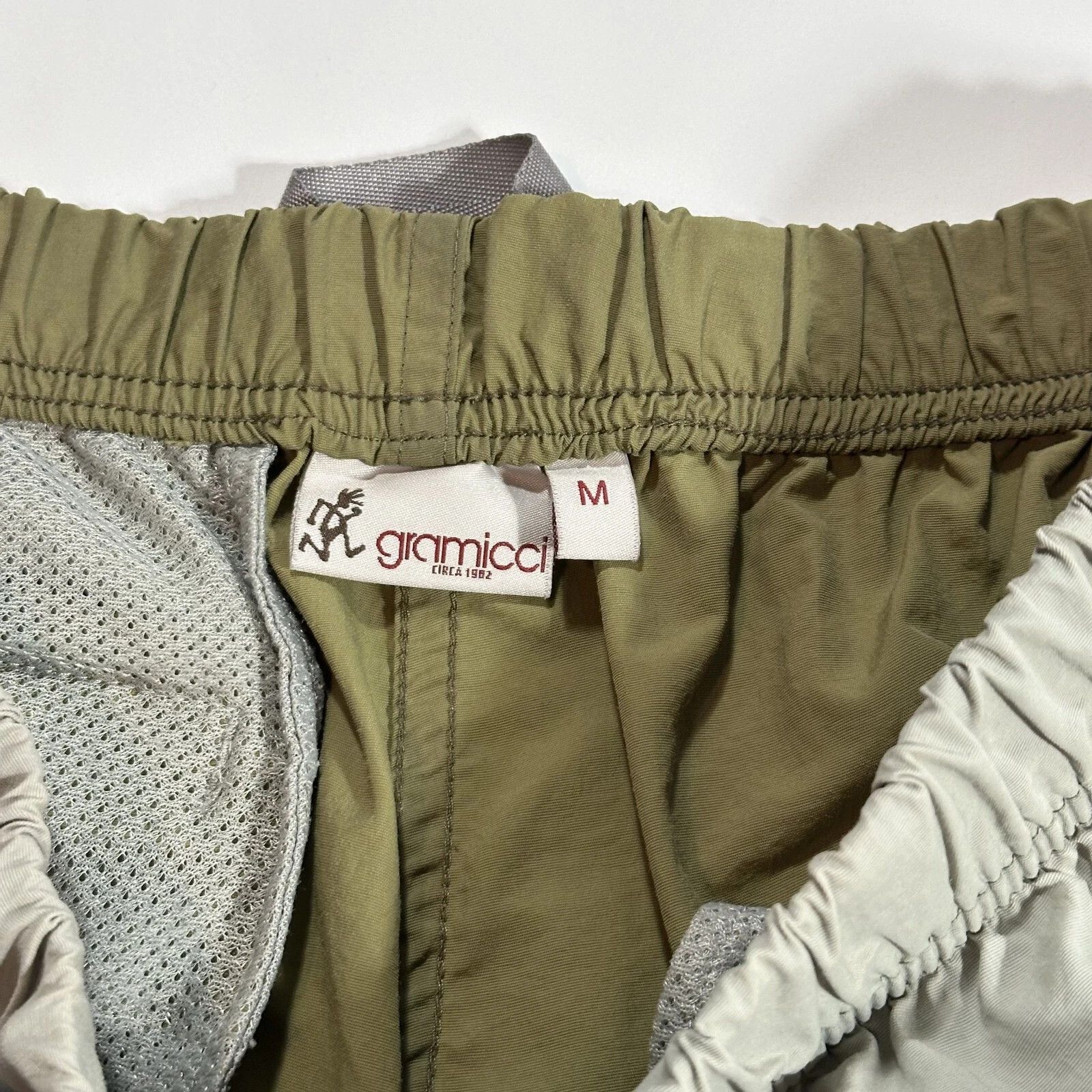 Gramicci Gramicci Hiking Shorts Gray Green Two Tone Adjustable Size US 32 / EU 48 - 4 Thumbnail