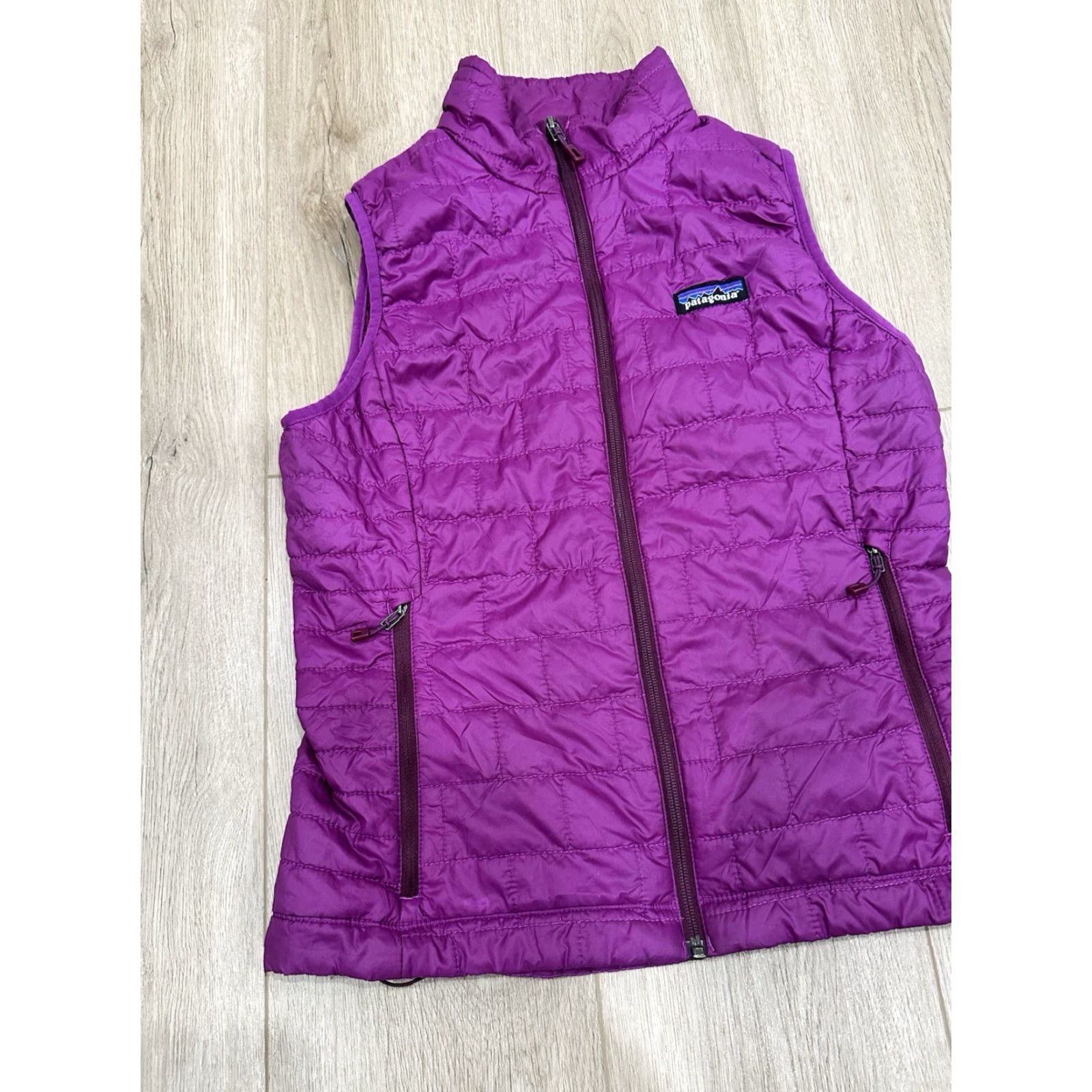 Patagonia Patagonia Vest Womens Small Purple Primaloft Insulated Nano Puff Puffer 84247 Vest Quilted Zip Size S / US 4 / IT 40 - 3 Thumbnail