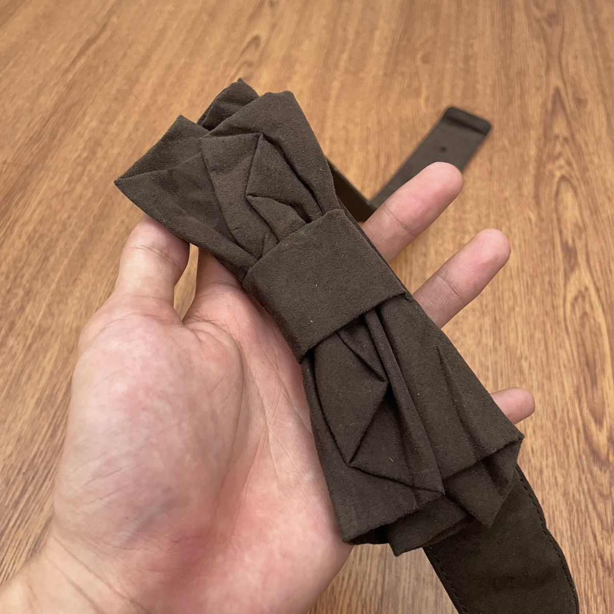 Designer × Japanese Brand Brown with ribbon belt Size ONE SIZE - 3 Thumbnail
