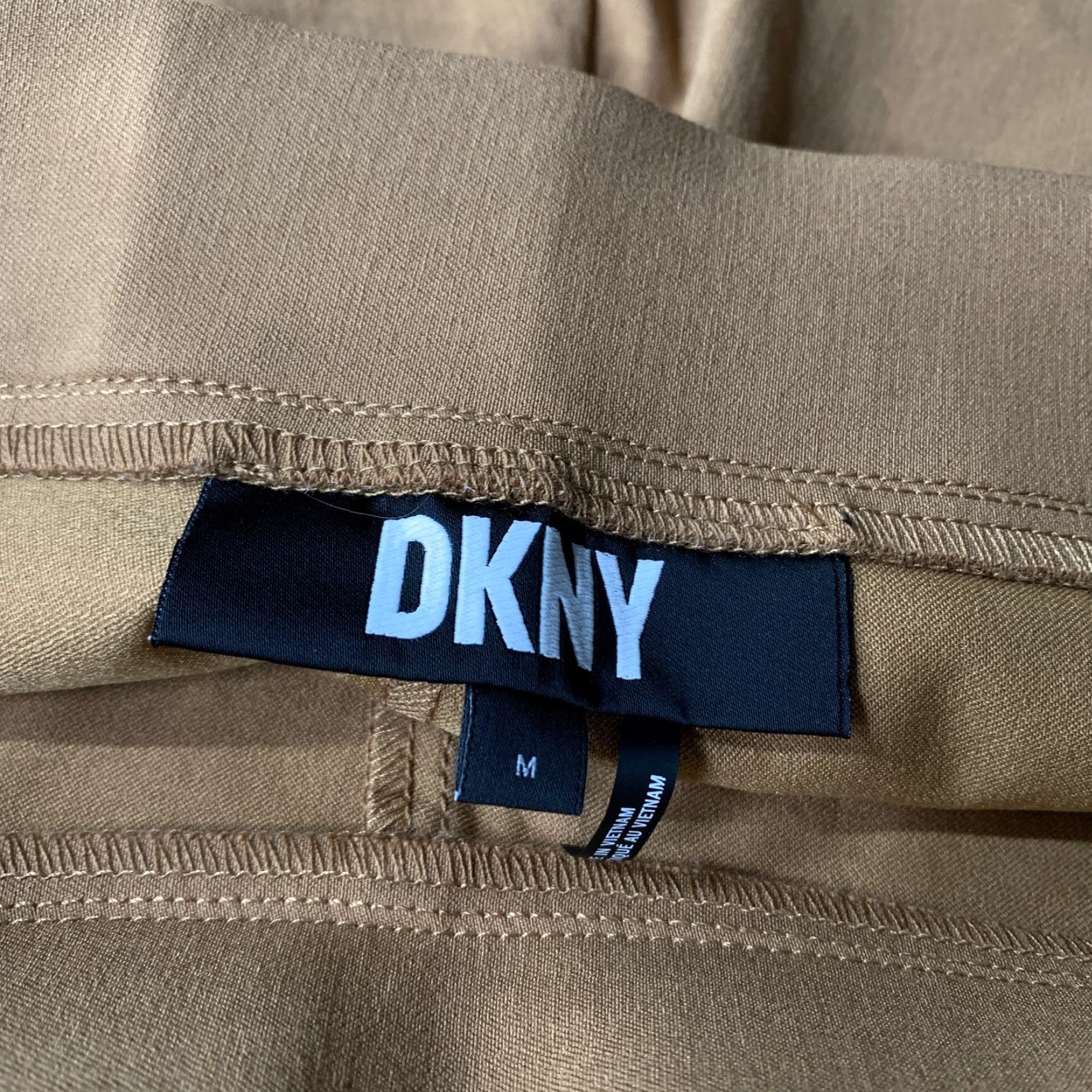 DKNY DKNY Chino Pants Womens Size Medium 30x28 Brown Pull-On Stretch NWT Size 32" / US 10 / IT 46 - 3 Thumbnail