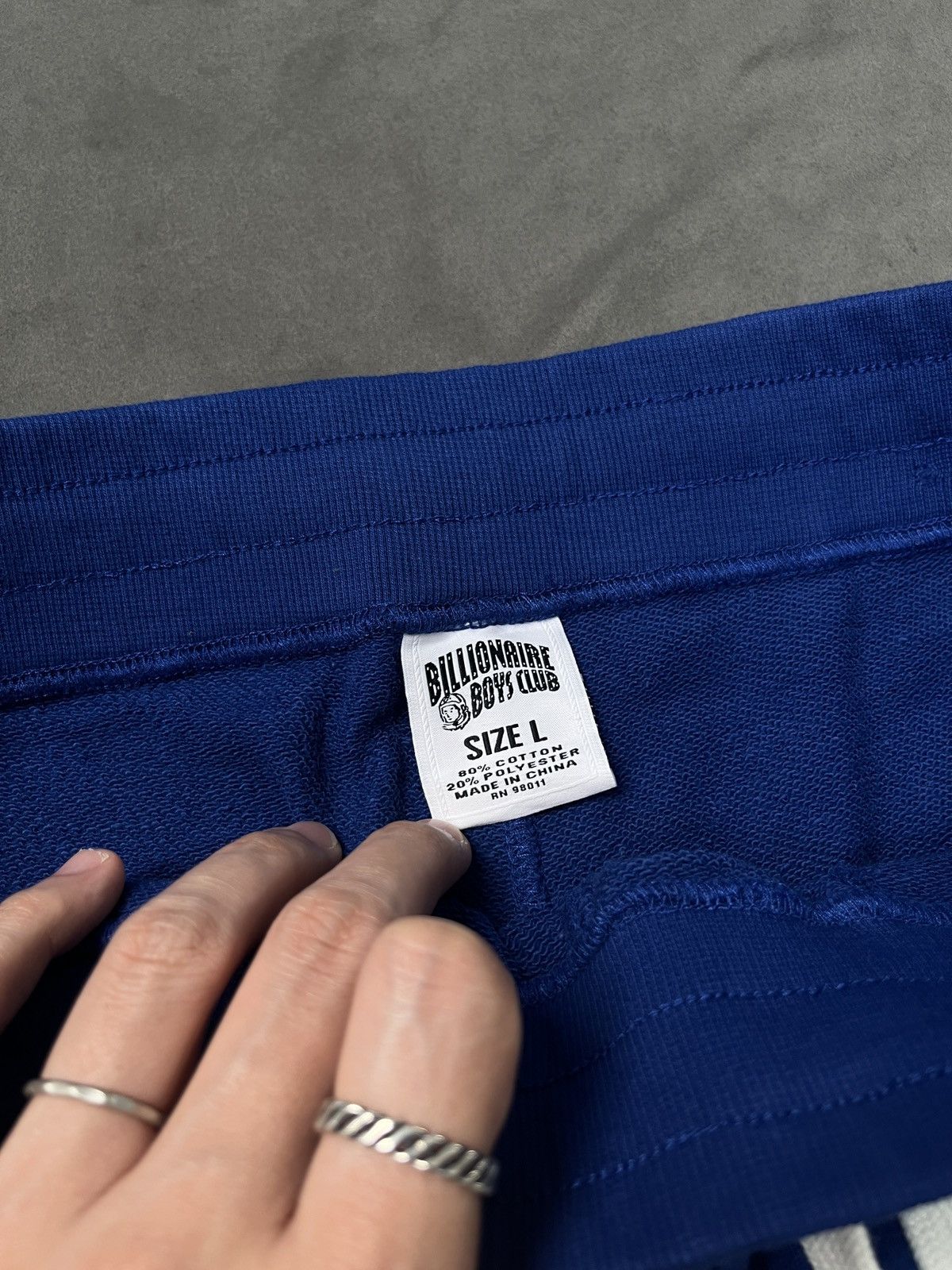 Billionaire Boys Club Rare Billionaire Boys Club BBC Blue Sweatpants Jogger Large Size US 32 / EU 48 - 2 Thumbnail