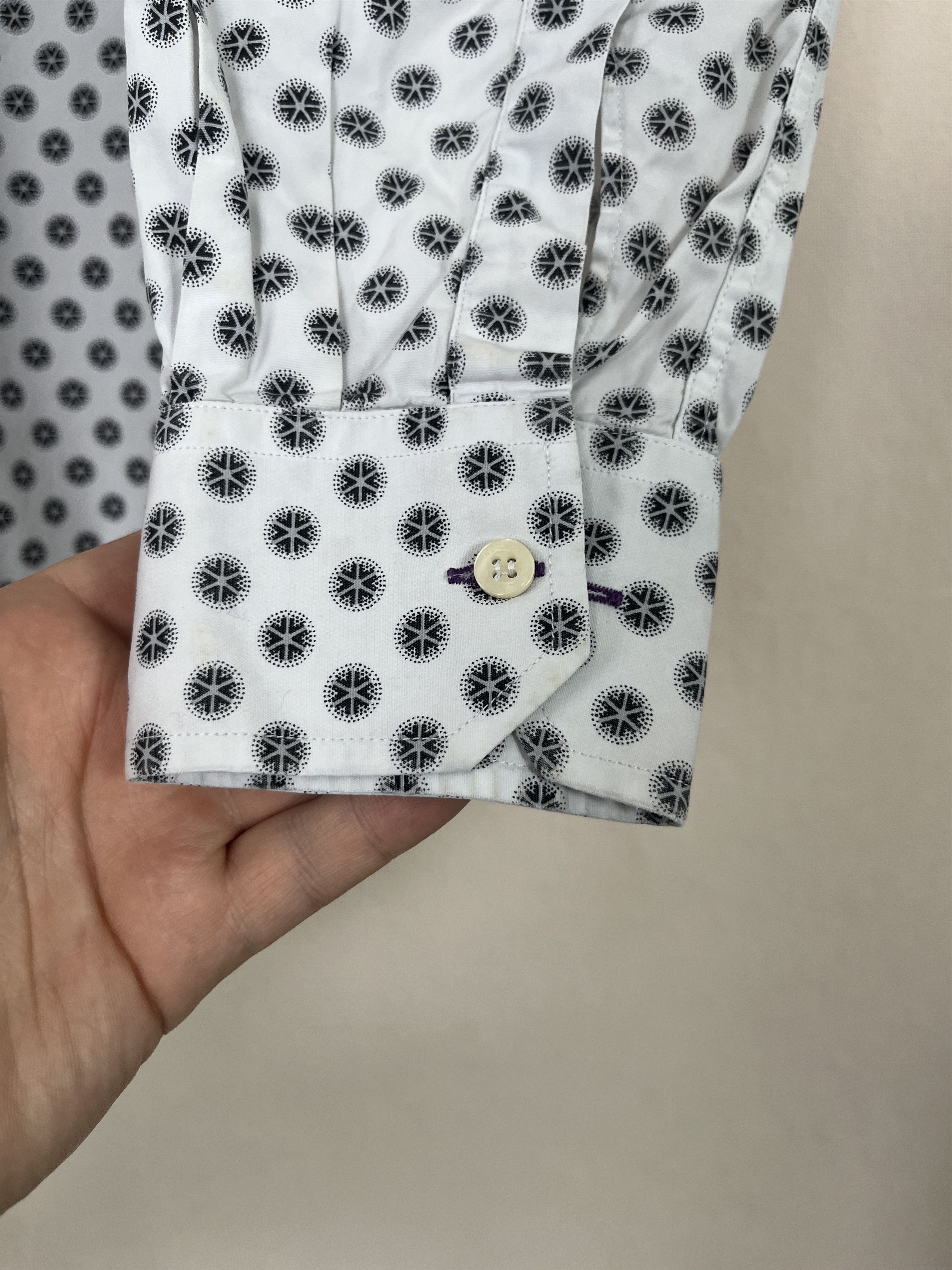 Paul Smith Paul Smith Button Up Shirt Mens Size 16/41 White Size US M / EU 48-50 / 2 - 4 Thumbnail