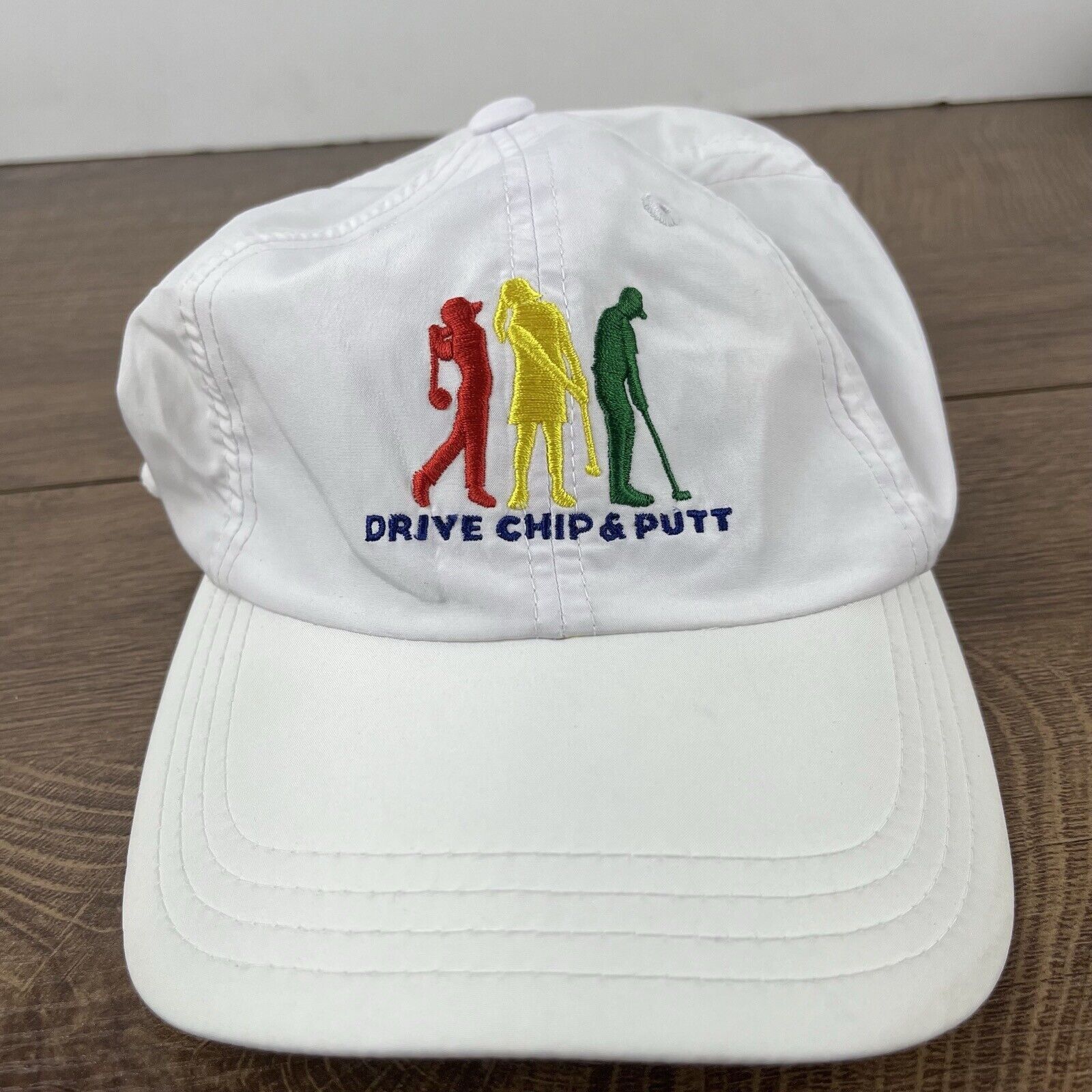 Other Golf Hat Drive Chip Put Adjustable Hat White Adjustable Hat Size ONE SIZE - 6 Thumbnail