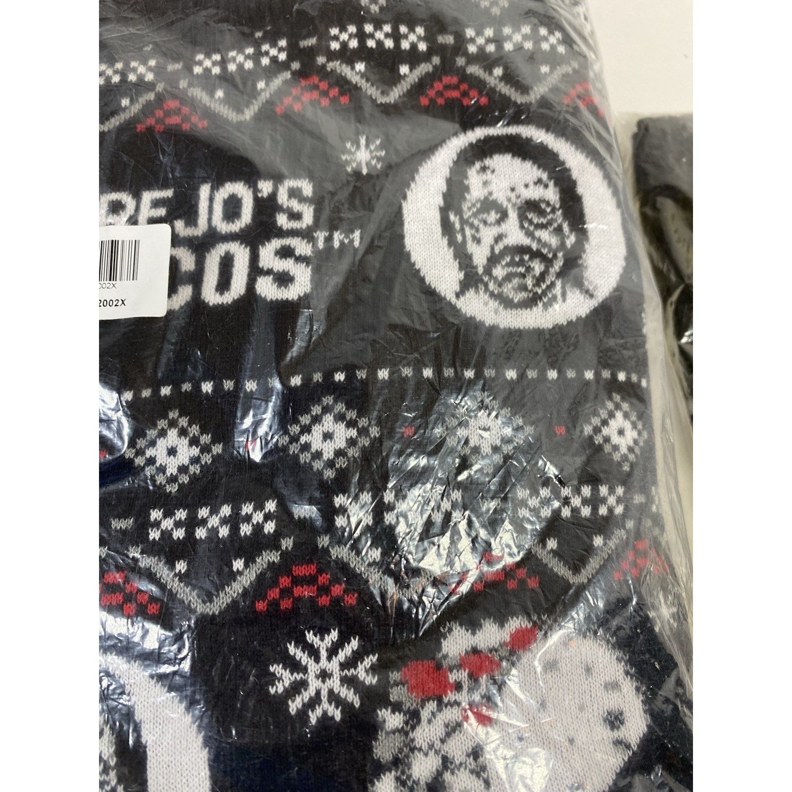Other Trejo’s Tacos Ugly Christmas Sweater 2XL w/ Matching Socks Size US XXL / EU 58 / 5 - 5 Thumbnail