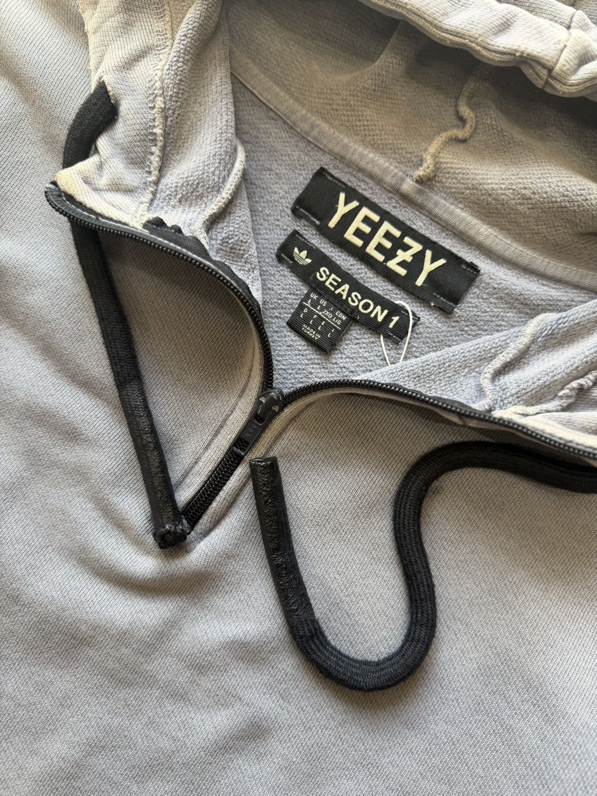 Adidas × Kanye West Half Zip Hoodie Adidas X Yeezy Size US L / EU 52-54 / 3 - 2 Thumbnail