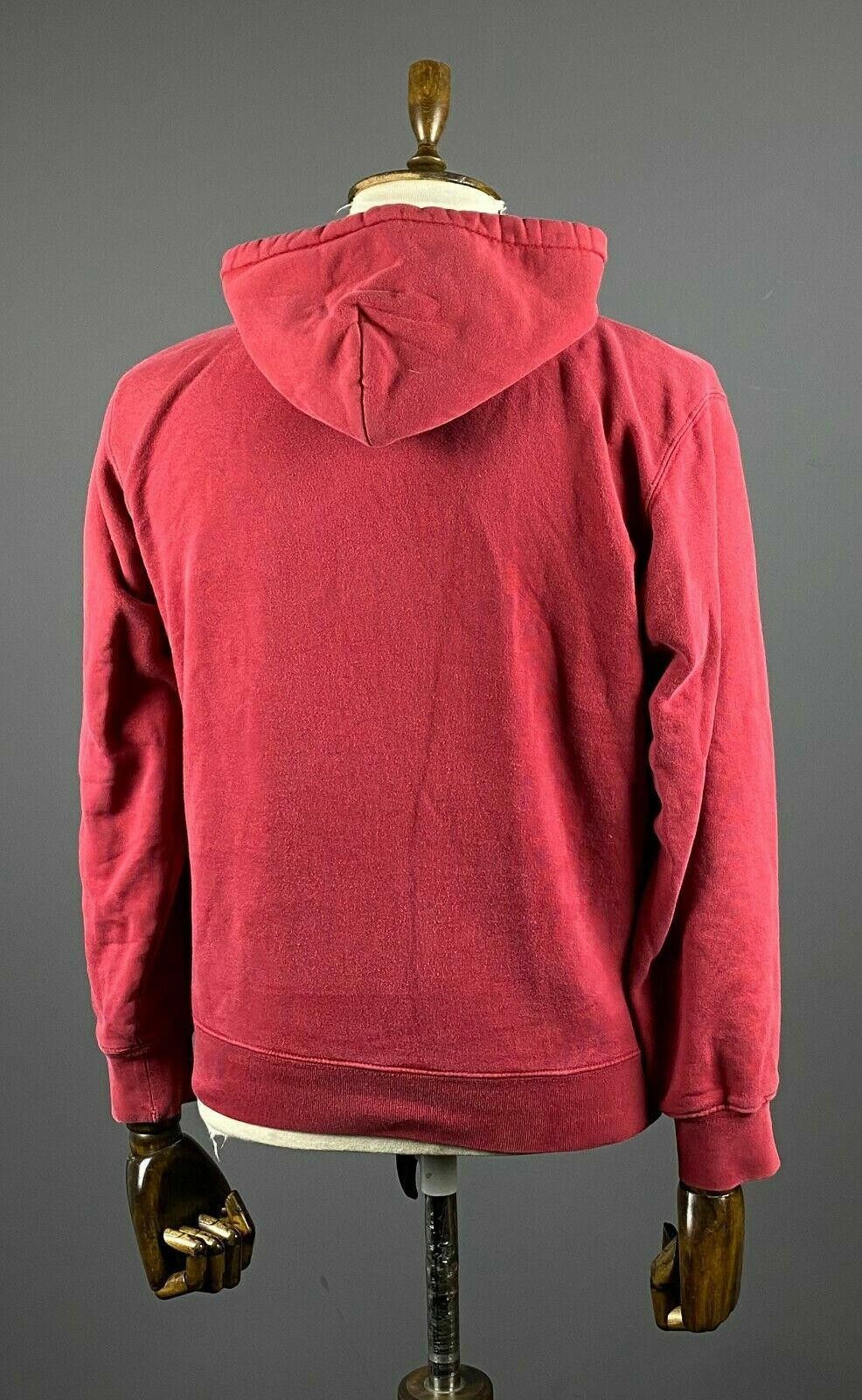 Carhartt Men Carhartt Red Full Zip Cotton Hoodie Sweater Size S Size US S / EU 44-46 / 1 - 5 Thumbnail