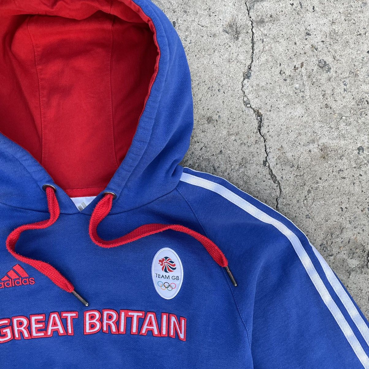 Adidas × GR-Uniforma Vintage Adidas & Great Britain Hoodie Team GB Sport 00s Size US S / EU 44-46 / 1 - 6 Thumbnail
