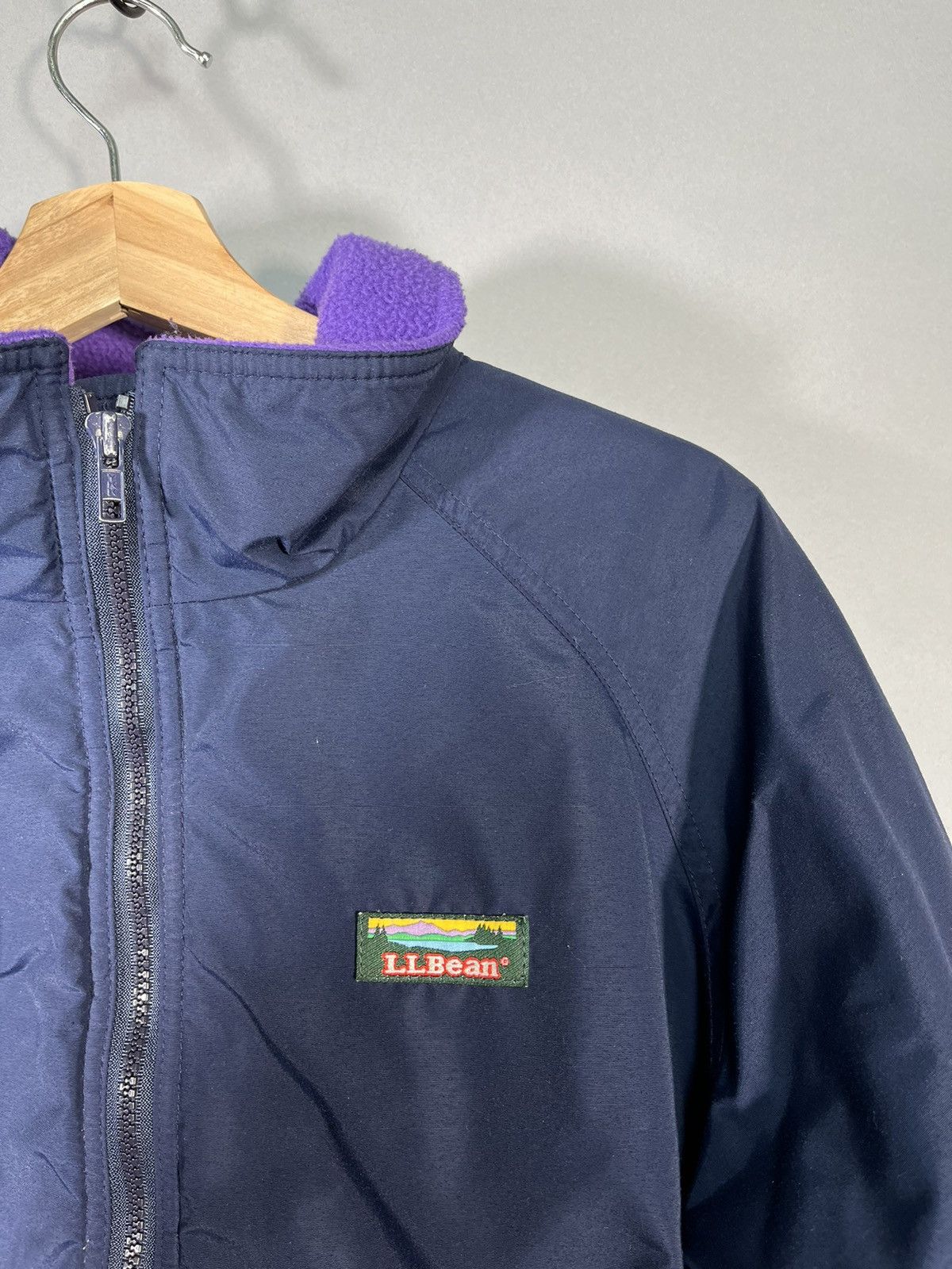 L.L. Bean × Vintage Vintage L.L.Bean Bomber Jacket Size XL / US 12-14 / IT 48-50 - 2 Thumbnail