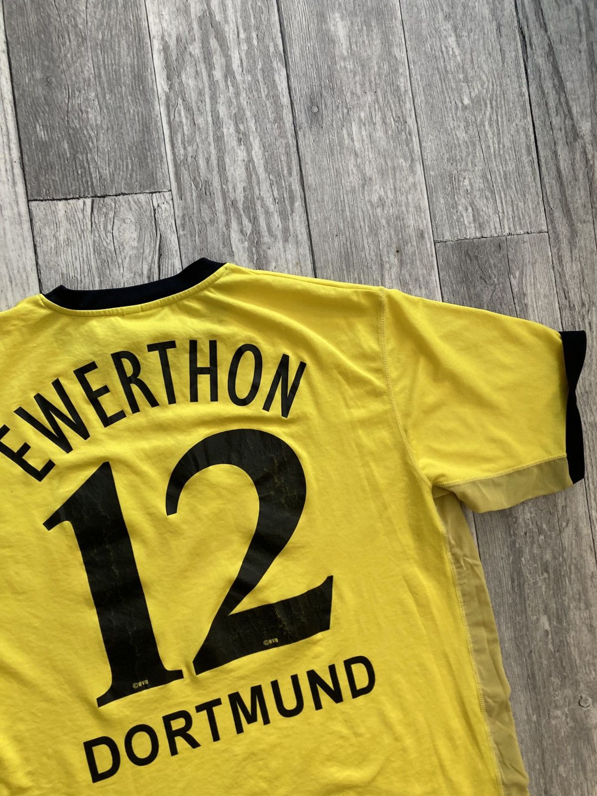 Nike × Vintage Vintage bvb Borussia Dortmund soccer football jersey XL y2k Size US XL / EU 56 / 4 - 9 Thumbnail