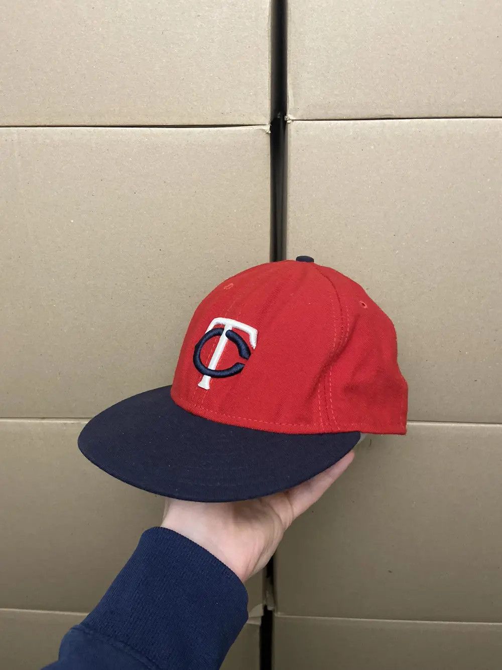 MLB RARE VINTAGE MINNESOTA TWINS BASEBALL CAP DAD HAT MLB JERSEY Size ONE SIZE - 1 Thumbnail