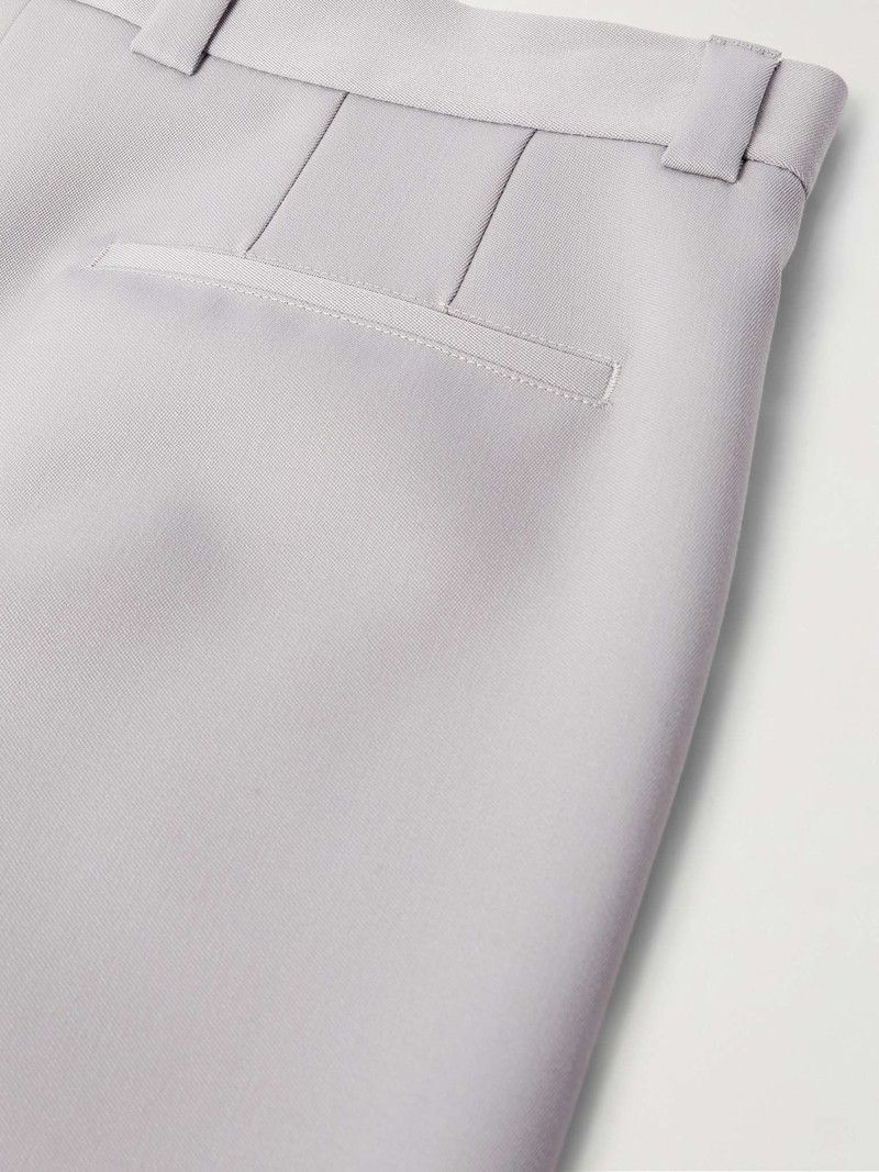 Gucci o1loc1c1125 819269 Straight Leg Pleated Wool Barathea Short Size US 34 / EU 50 - 5 Thumbnail