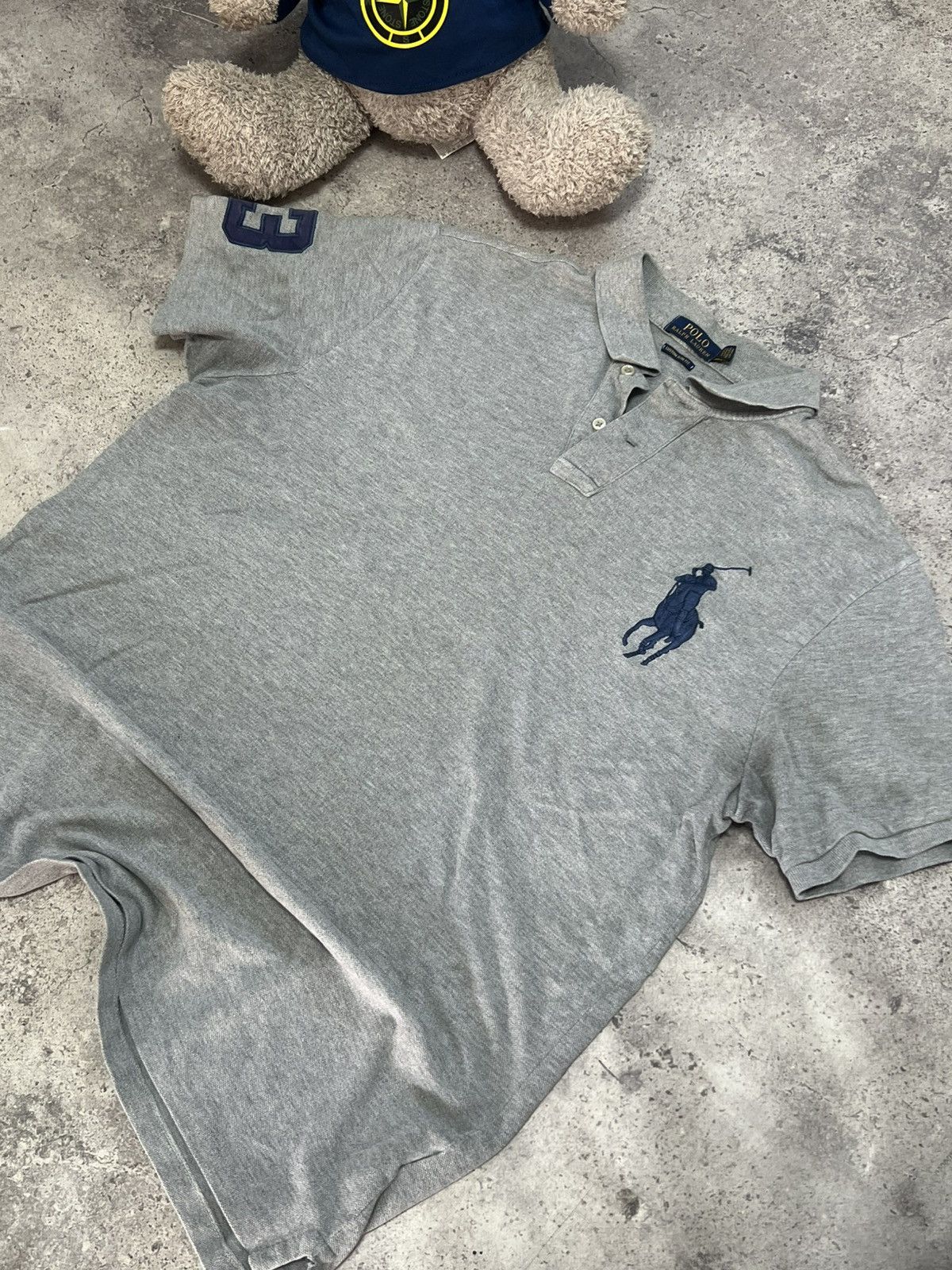 Polo Ralph Lauren × Vintage 90S Polo Ralph Lauren Big Pony Logo PRL Basic T Shirt Tee Size US L / EU 52-54 / 3 - 2 Thumbnail