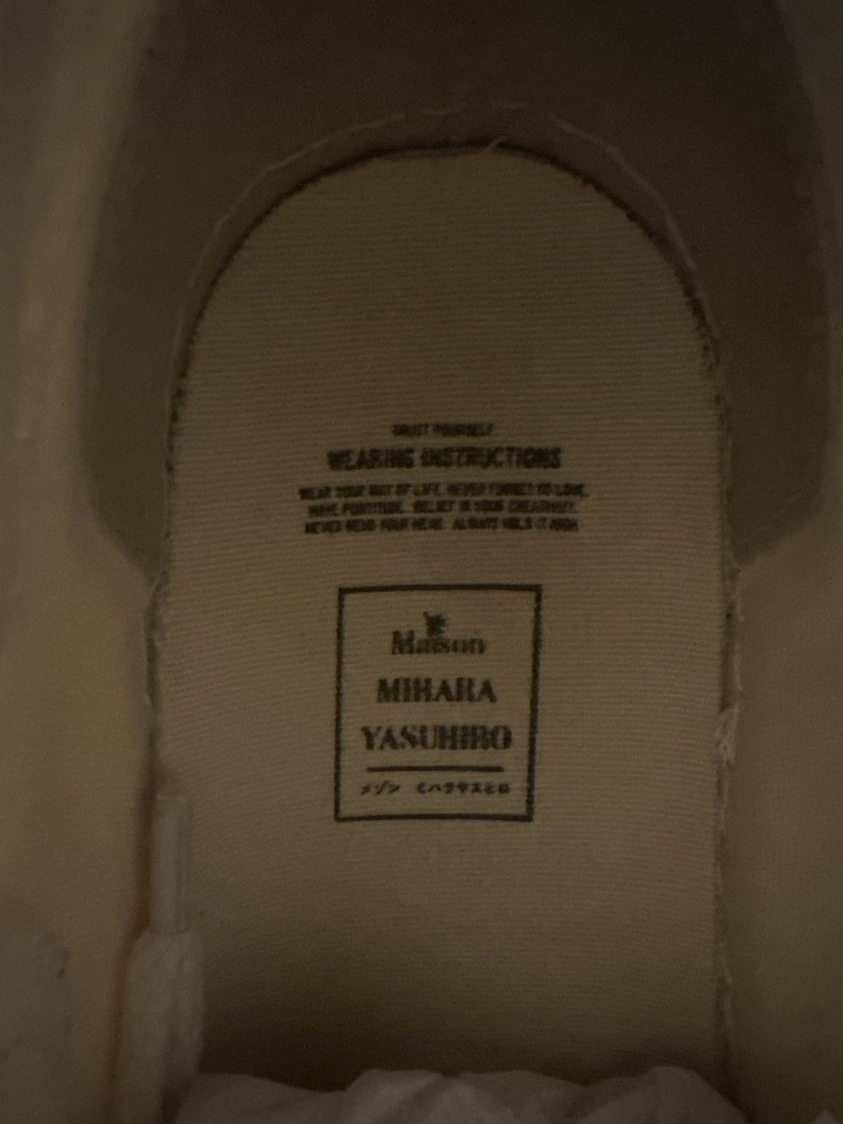 Maison MIHARA YASUHIRO Maison Mihara Yasuhiro Peterson OG sole Canvas Low ‘white’ Size US 8 / EU 41 - 7 Thumbnail