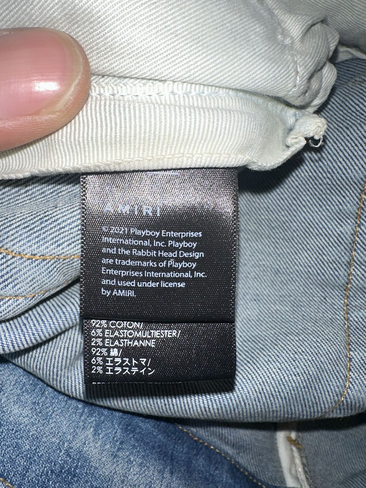 Amiri Amiri playboy mx1 jeans only wore once Size US 32 / EU 48 - 8 Thumbnail